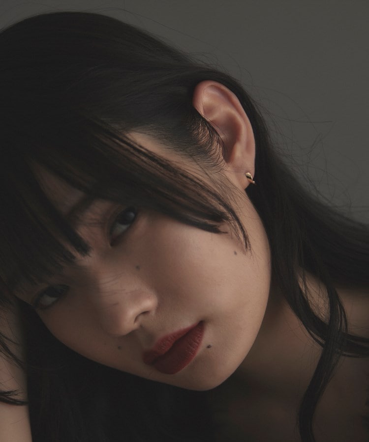 ココシュニック オンキッチュ COCOSHNIK ONKITSCH K10ツイストプレートピアス （クリスタル/透明(100)） クリスタル/透明(100)