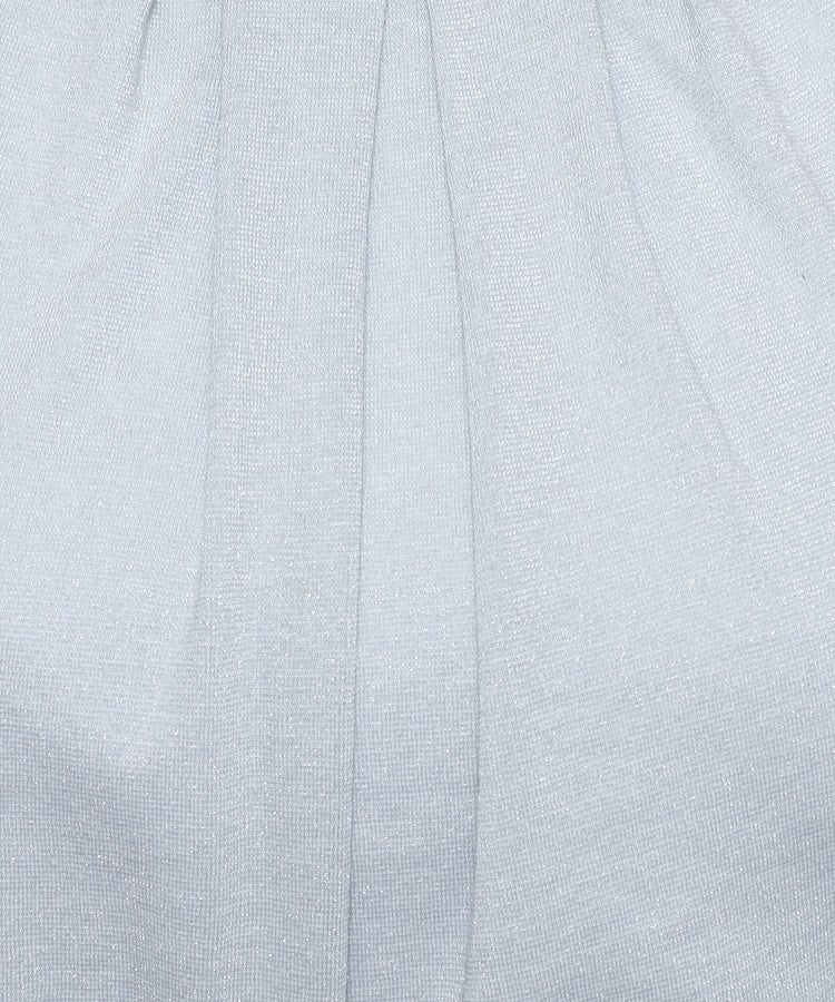 クードシャンス COUP DE CHANCE 【洗える／日本製／ジャケットイン／ラメ入り】デコルテがきれいに見える、上品ラウンドネックプルオーバー （シルバー(006)） シルバー(006)
