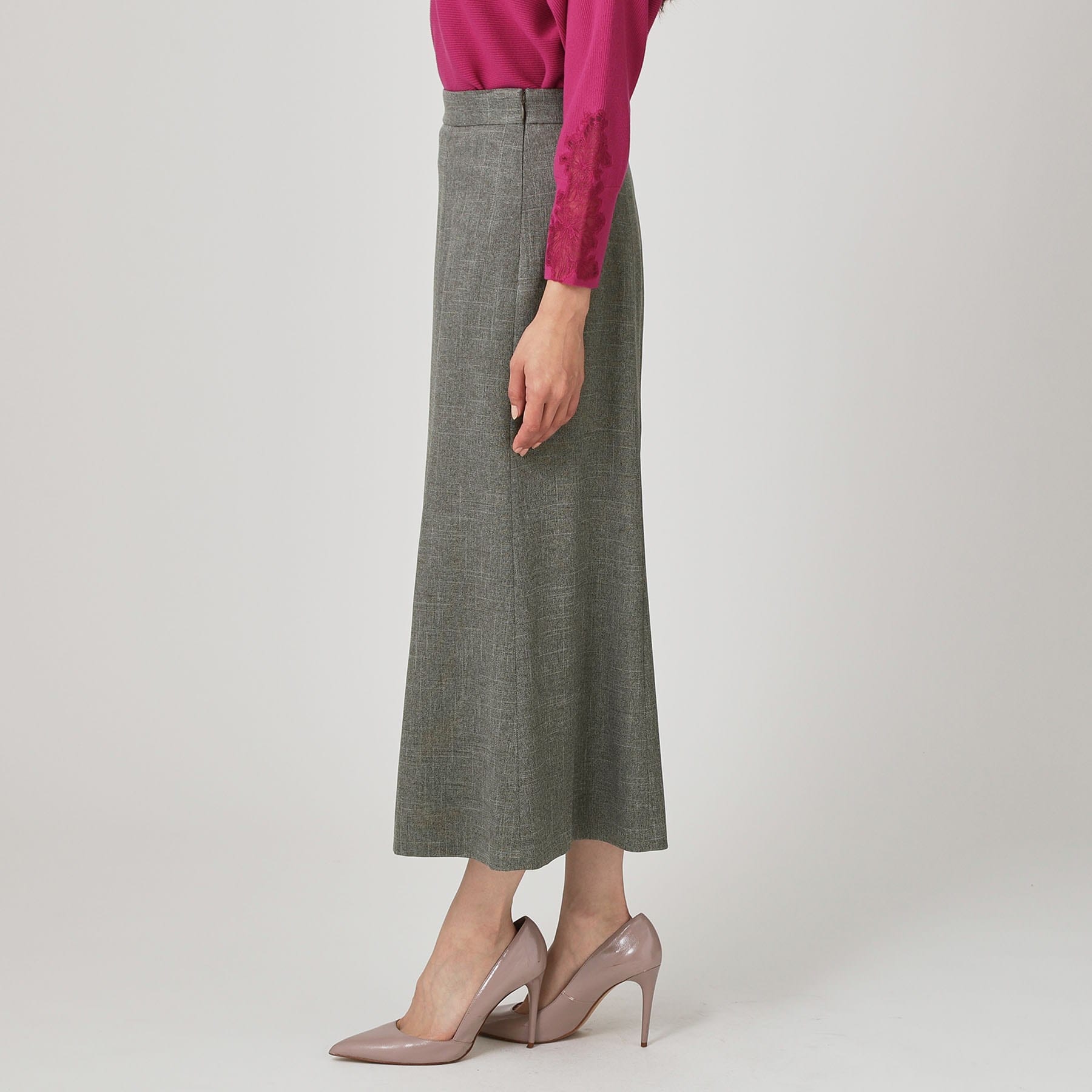 クードシャンス COUP DE CHANCE 【手洗い可／日本製】マーメードシルエットスカート （ブラック(019)） ブラック(019)