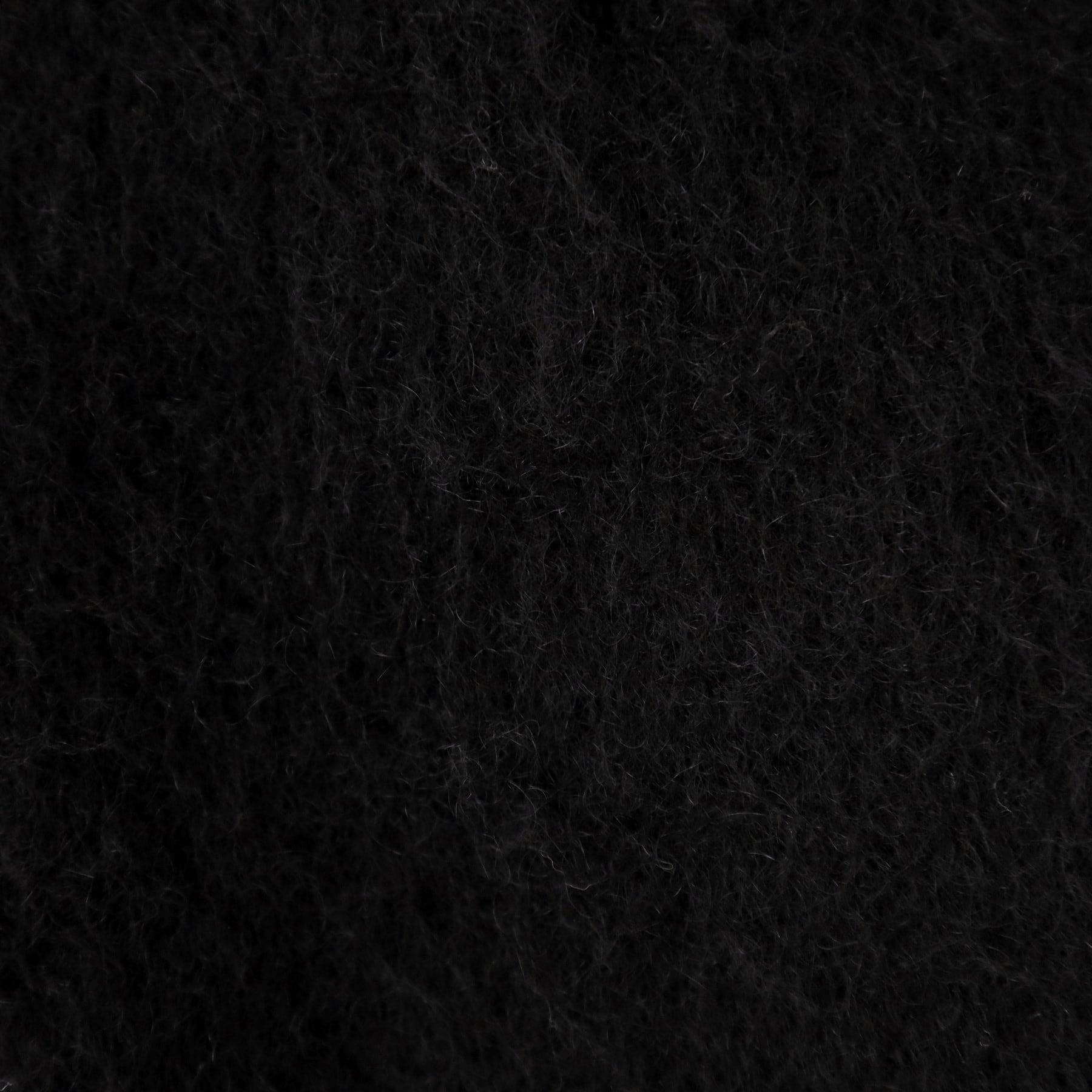 クードシャンス COUP DE CHANCE 【日本製／モヘヤ混／ヒップ丈】ノーカラーコート （ブラック(019)） ブラック(019)