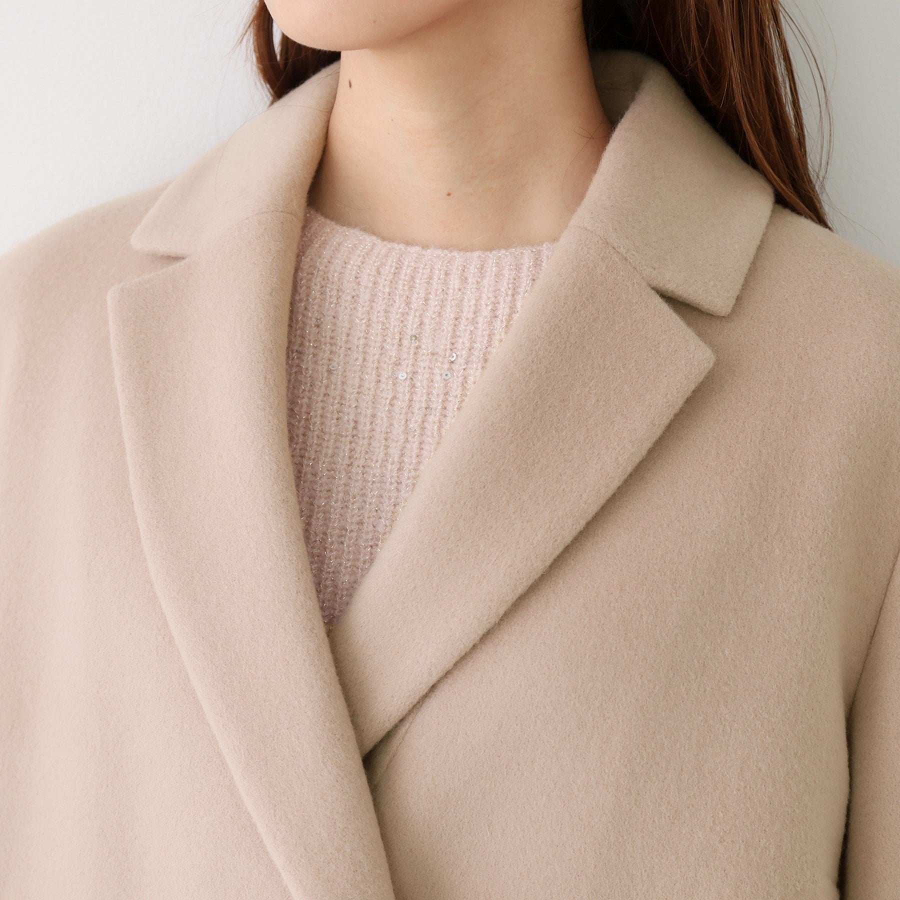 クードシャンス COUP DE CHANCE 【日本製】チェスター風コート （ブラック(019)） ブラック(019)