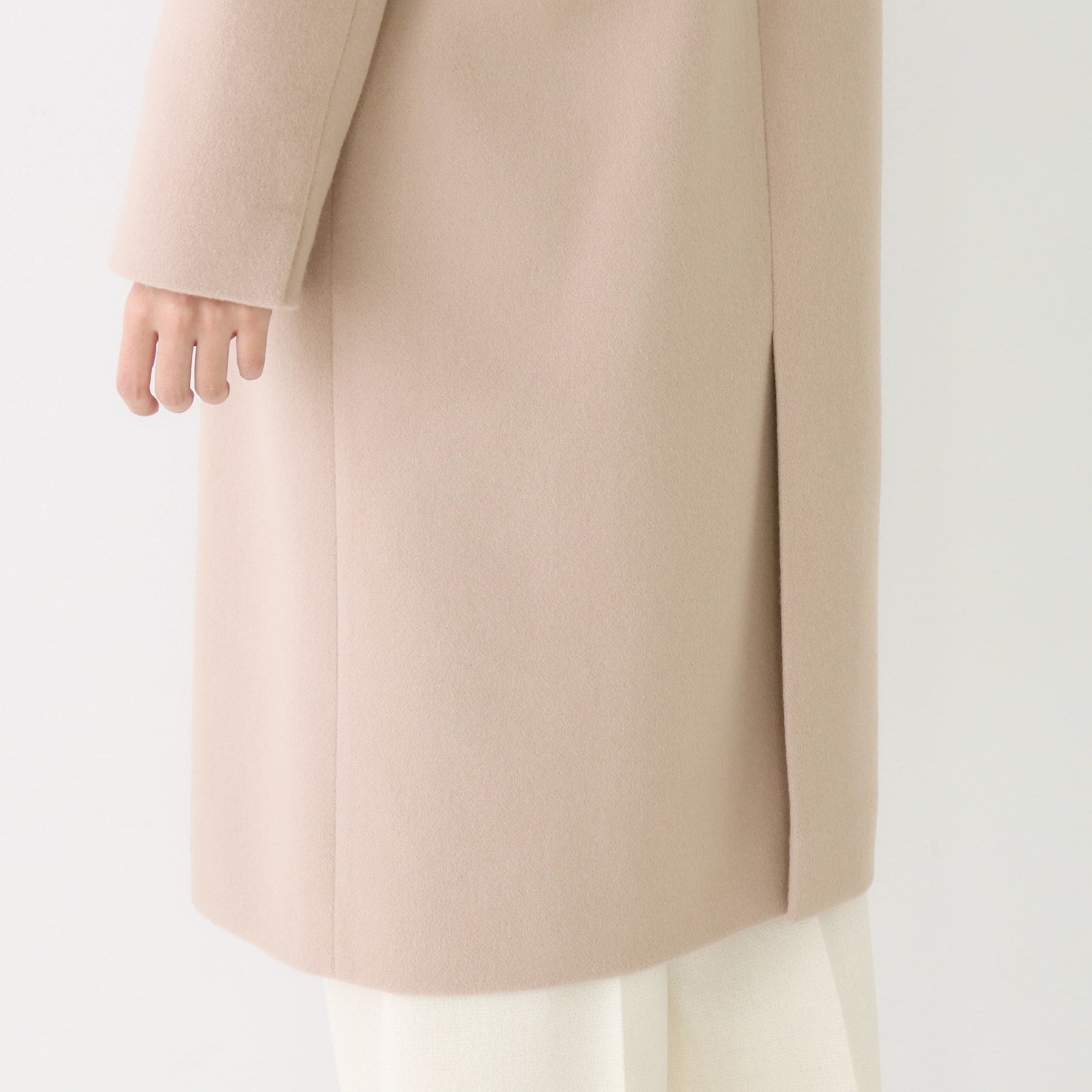 クードシャンス COUP DE CHANCE 【日本製】チェスター風コート （ブラック(019)） ブラック(019)