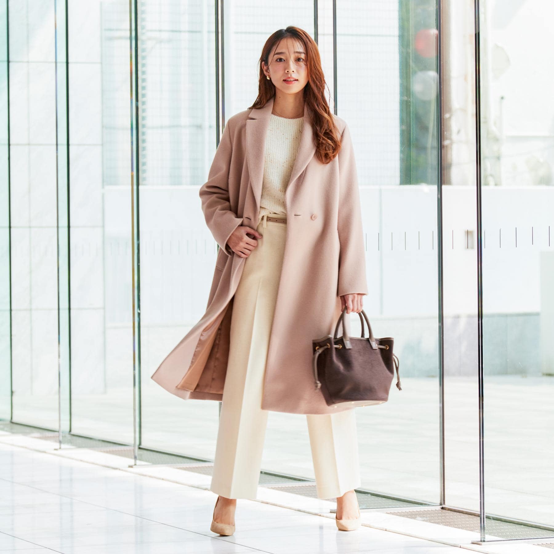 クードシャンス COUP DE CHANCE 【日本製】チェスター風コート （ブラック(019)） ブラック(019)