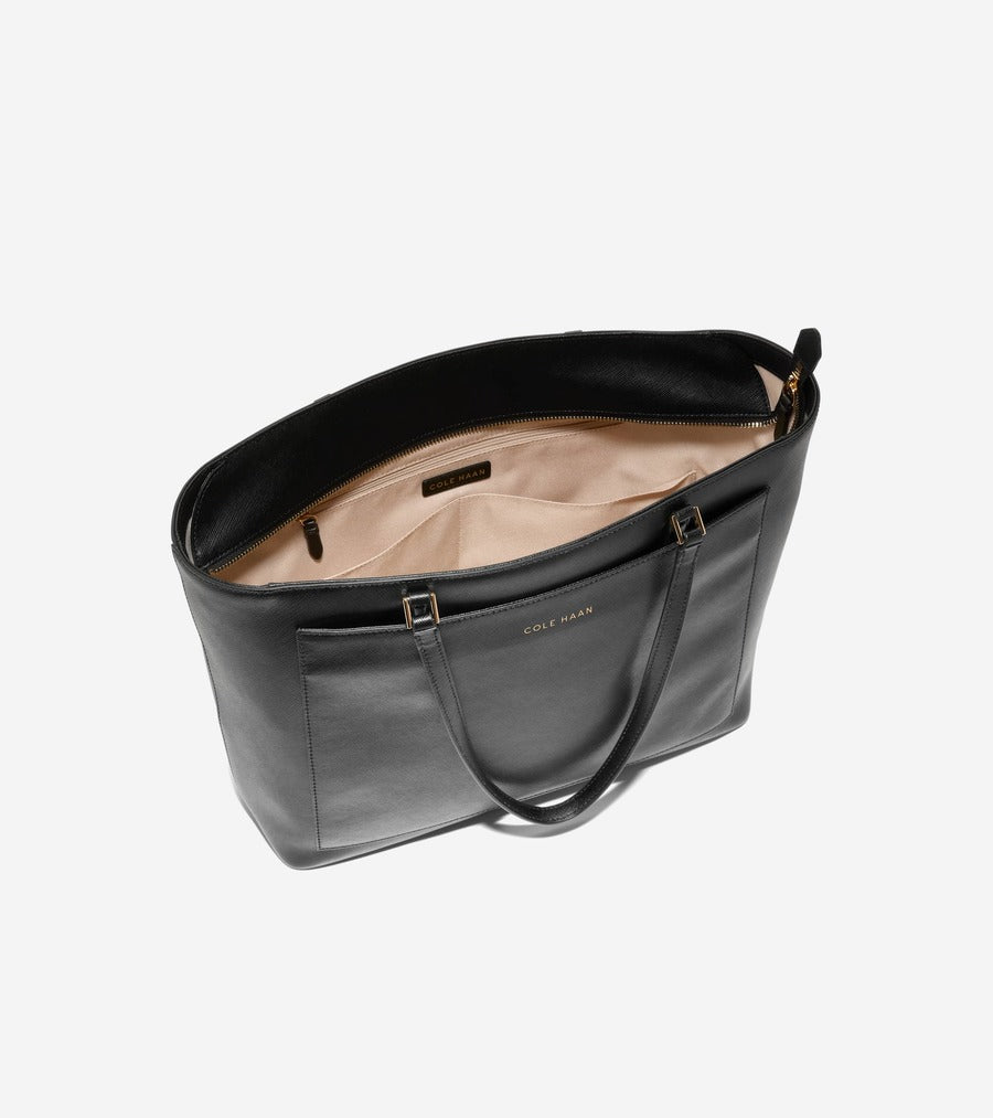 コール ハーン COLE HAAN ザエリーゼサフィアーノトート womens （ブラック） ブラック
