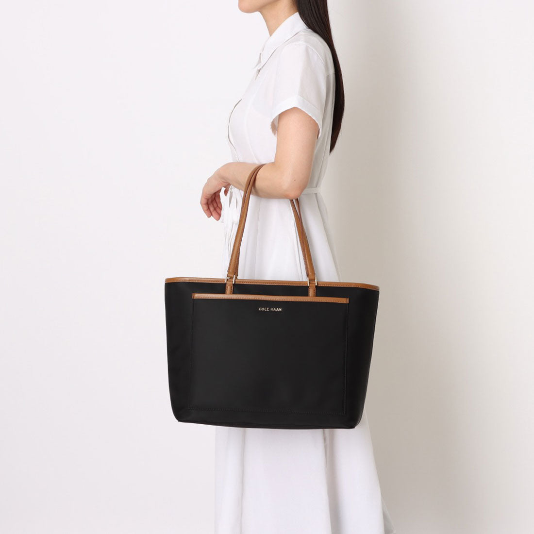 コール ハーン COLE HAAN ザエリーゼナイロントート womens （ブラック） ブラック