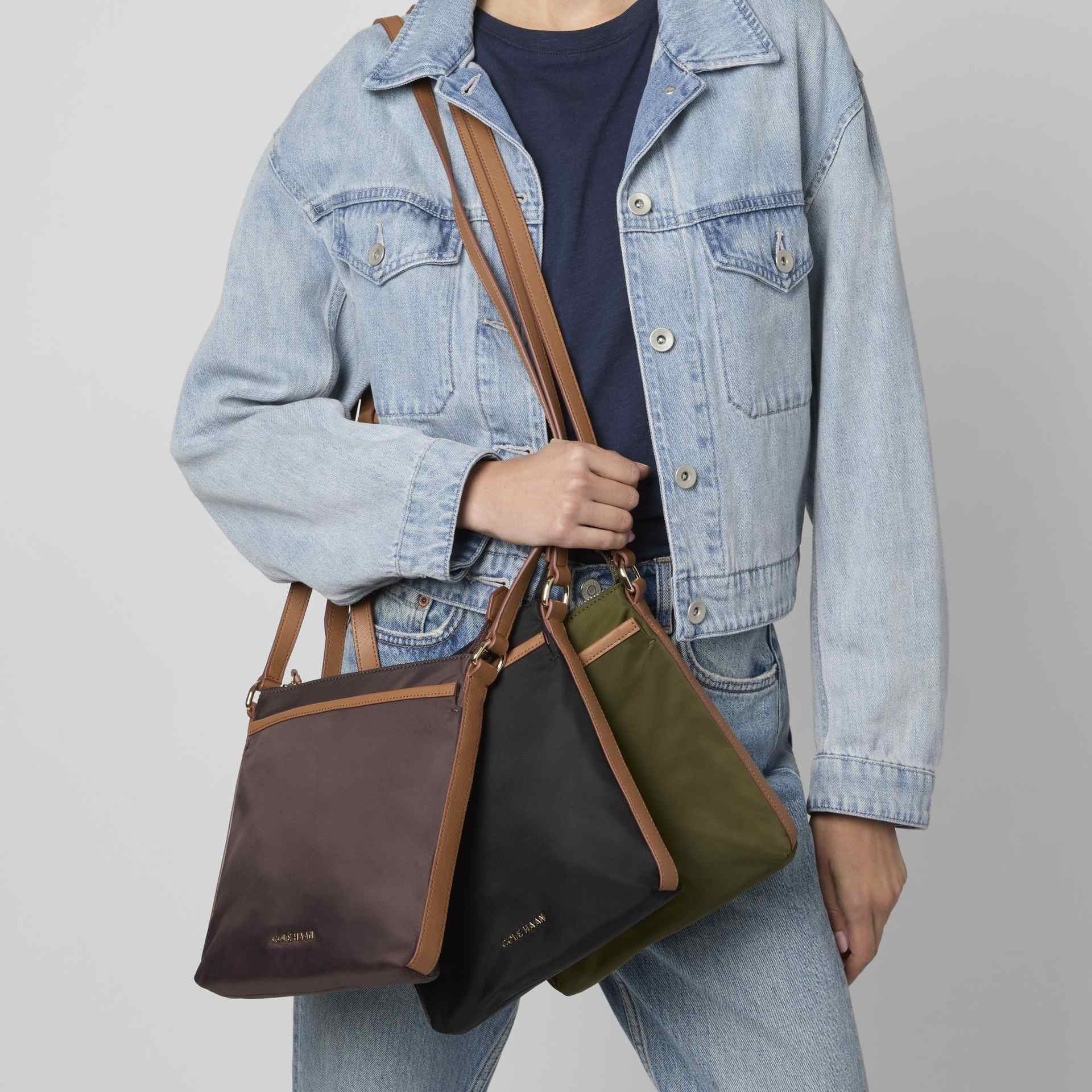 コール ハーン COLE HAAN エミリーナイロンクロスボディ womens （CHマデイラブラウン） CHマデイラブラウン