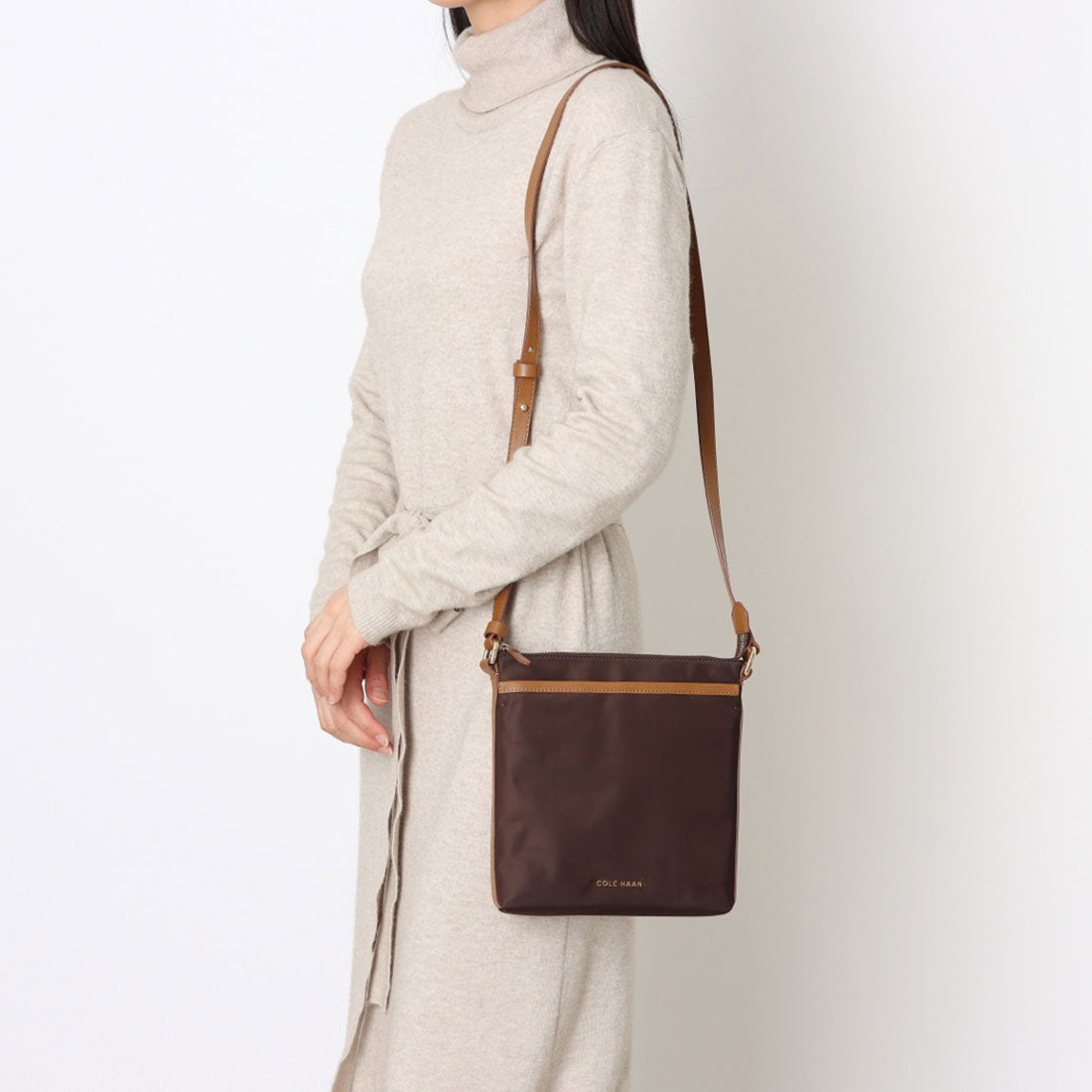コール ハーン COLE HAAN エミリーナイロンクロスボディ womens （CHマデイラブラウン） CHマデイラブラウン
