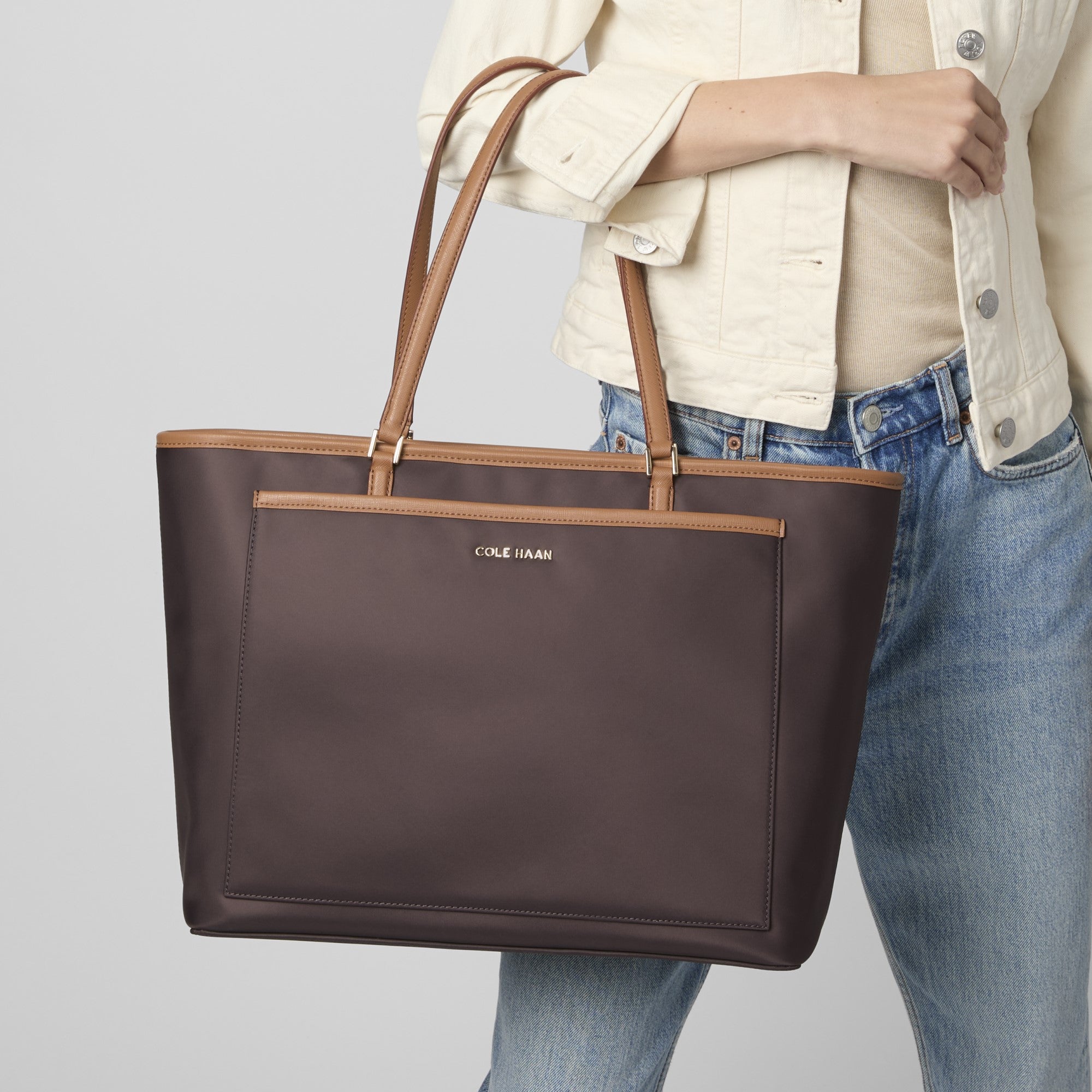 コール ハーン COLE HAAN ザエリーゼナイロントート womens （CHマデイラブラウン） CHマデイラブラウン