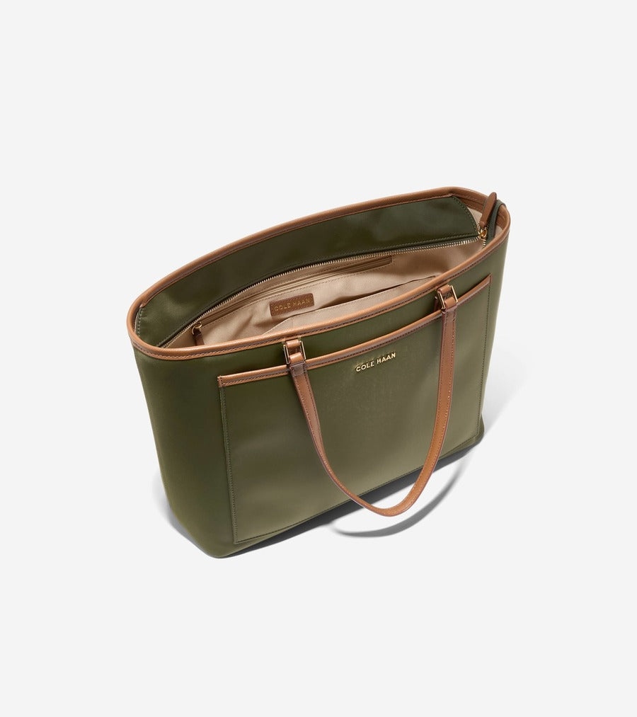 コール ハーン COLE HAAN ザエリーゼナイロントート womens （オリーブナイト） オリーブナイト