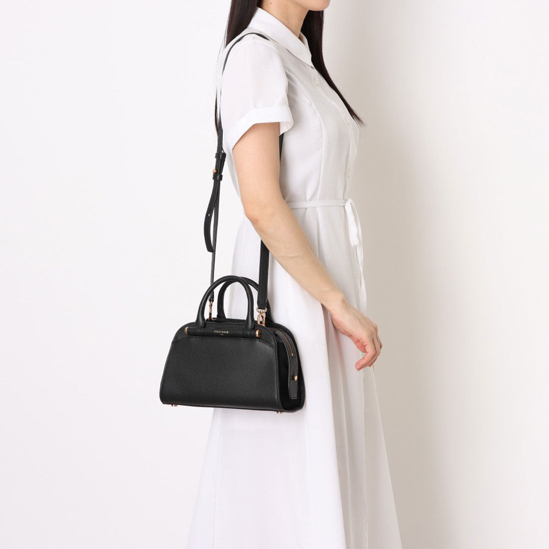 コール ハーン COLE HAAN キャサリンスモールサッチェル womens （ブラック） ブラック