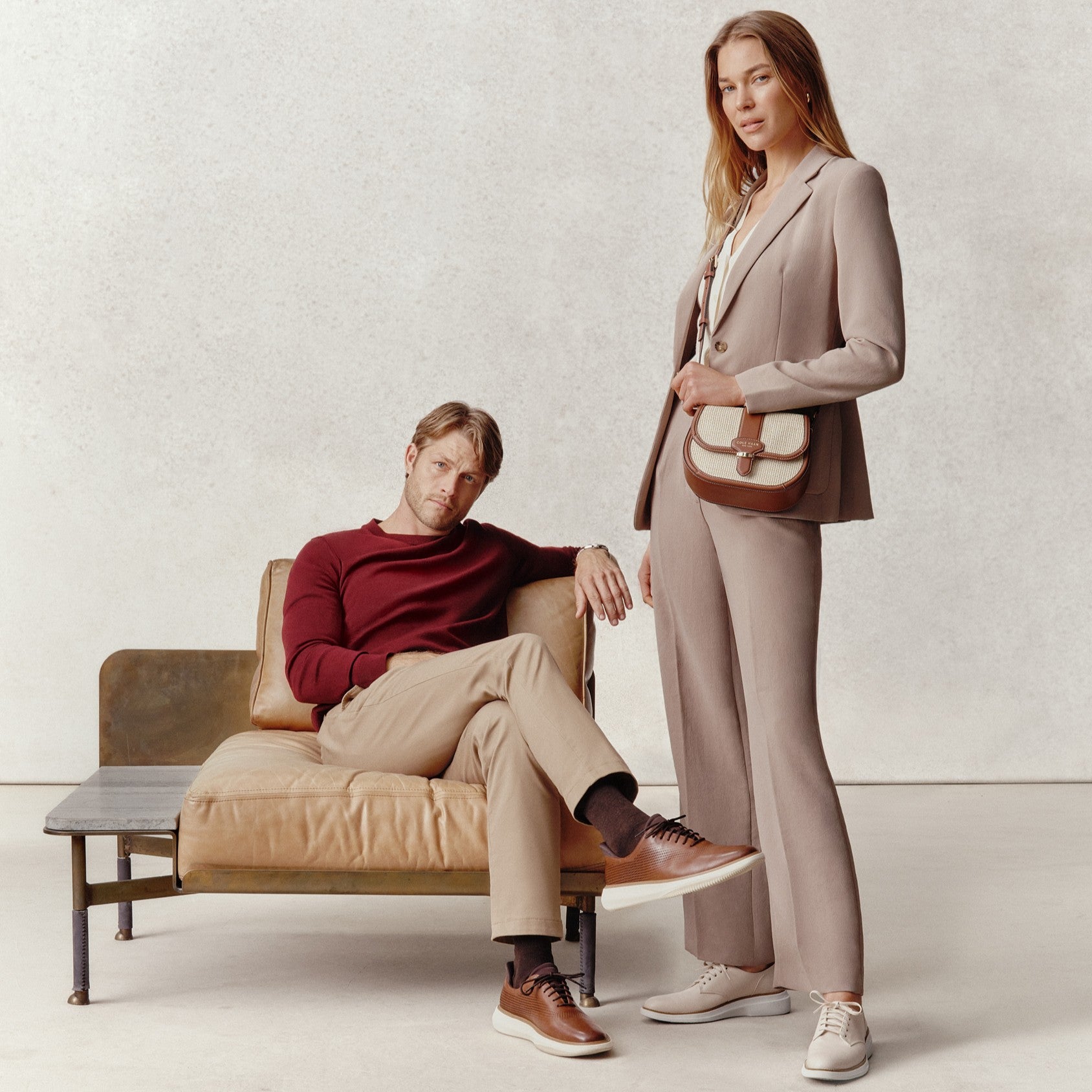 コール ハーン COLE HAAN マリーナ サドルバッグ womens （ナチュラルストロータン） ナチュラルストロータン