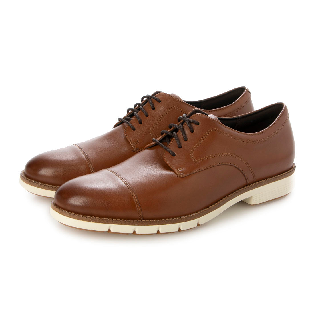 コール ハーン COLE HAAN フレックスグランド360 キャップトゥオックスフォード mens,ブリティッシュタン/アイボリー