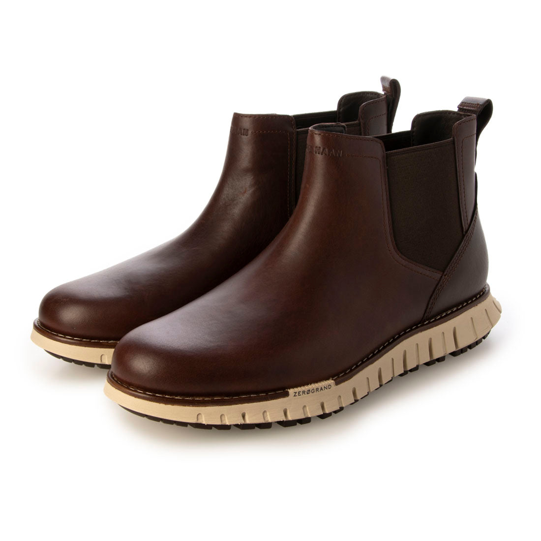 コール ハーン COLE HAAN ゼログランド リマスタード チェルシーブーツ ウォータープルーフ mens,CHダークコーヒー/CHダークロースト/オックスフォードタン