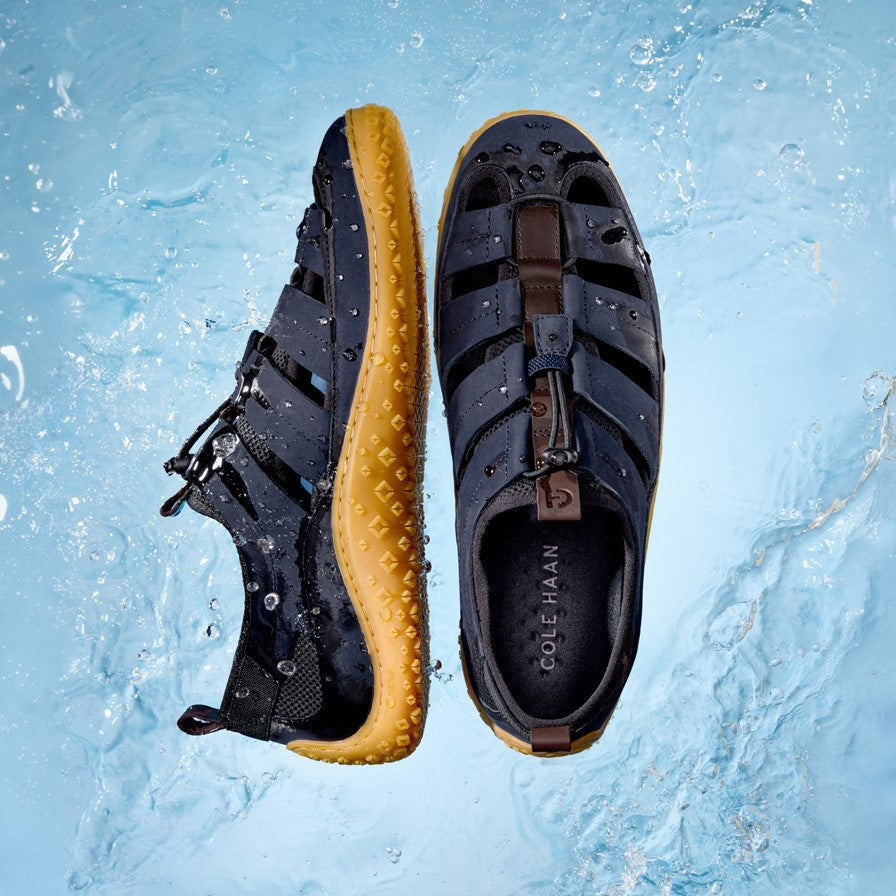 コール ハーン COLE HAAN ゼログランド タイドトレック フィッシャーマン mens （ネイビー/ガム） ネイビー/ガム