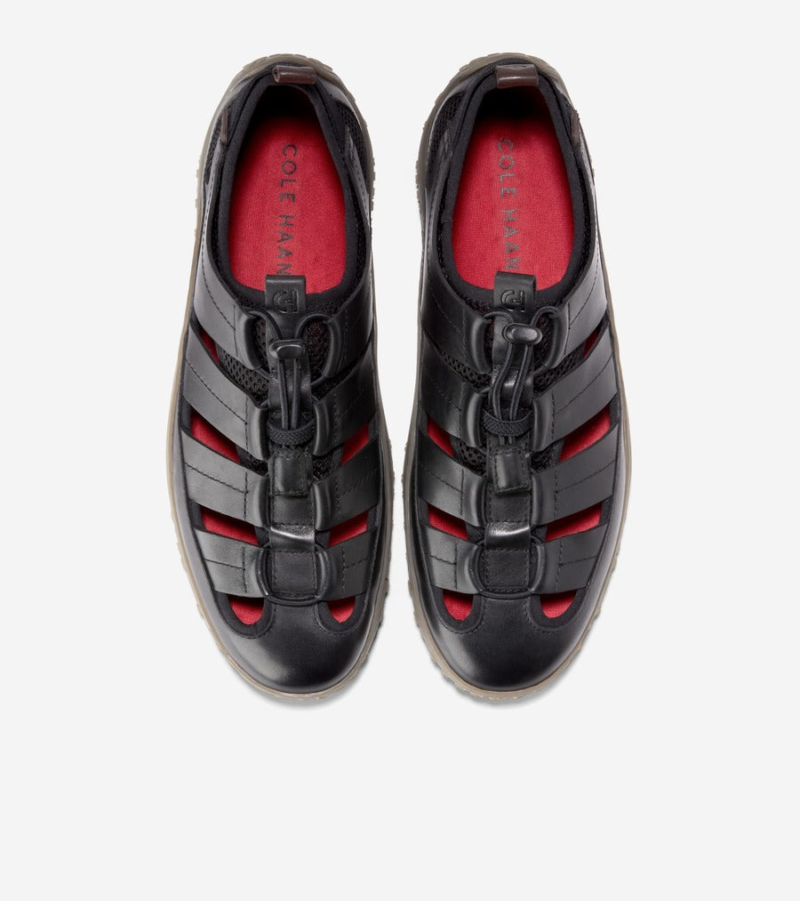 コール ハーン COLE HAAN ゼログランド タイドトレック フィッシャーマン mens （ブラック/ブラック） ブラック/ブラック