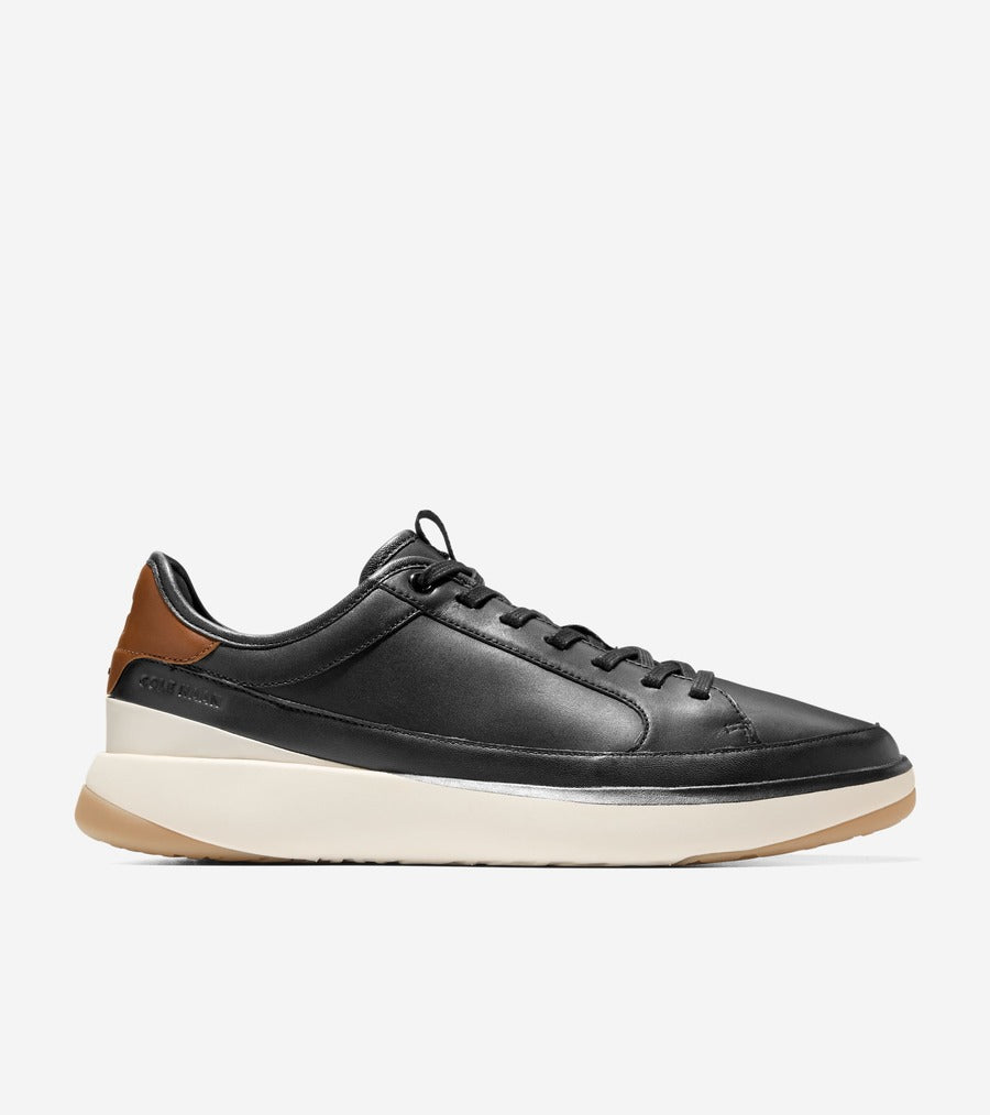 コール ハーン COLE HAAN グランドプロ オールデイ コート スニーカー レザー mens （ブラック/ブリティッシュタン/アイボリー） ブラック/ブリティッシュタン/アイボリー