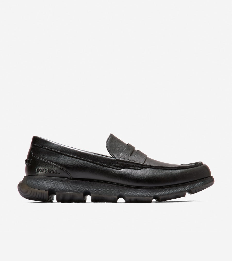 コール ハーン COLE HAAN 4.ゼログランド ペニーローファー mens （ブラック/ブラック） ブラック/ブラック