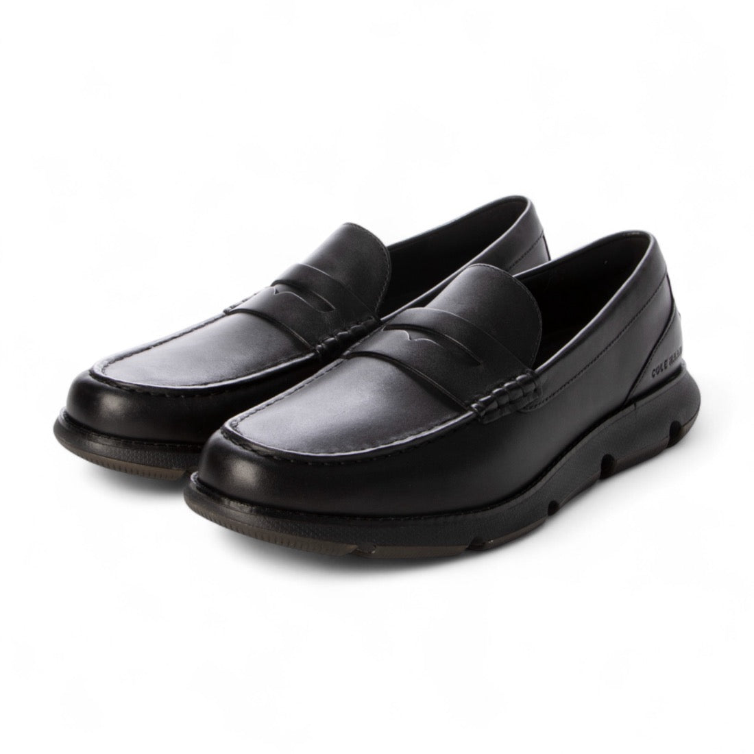 コール ハーン COLE HAAN 4.ゼログランド ペニーローファー mens （ブラック/ブラック） ブラック/ブラック
