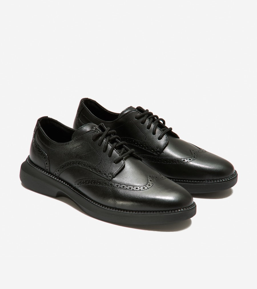 コール ハーン COLE HAAN グランド シャドーライト ウィングチップ オックスフォード mens （ブラック/ブラック/ブラック） ブラック/ブラック/ブラック