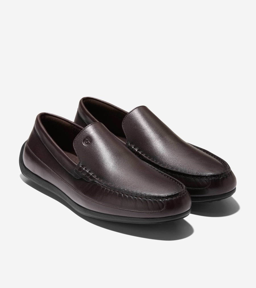 コール ハーン COLE HAAN ヒル グランド ベネチアンドライビングローファー mens （CHダークチョコレート/ブラック） CHダークチョコレート/ブラック