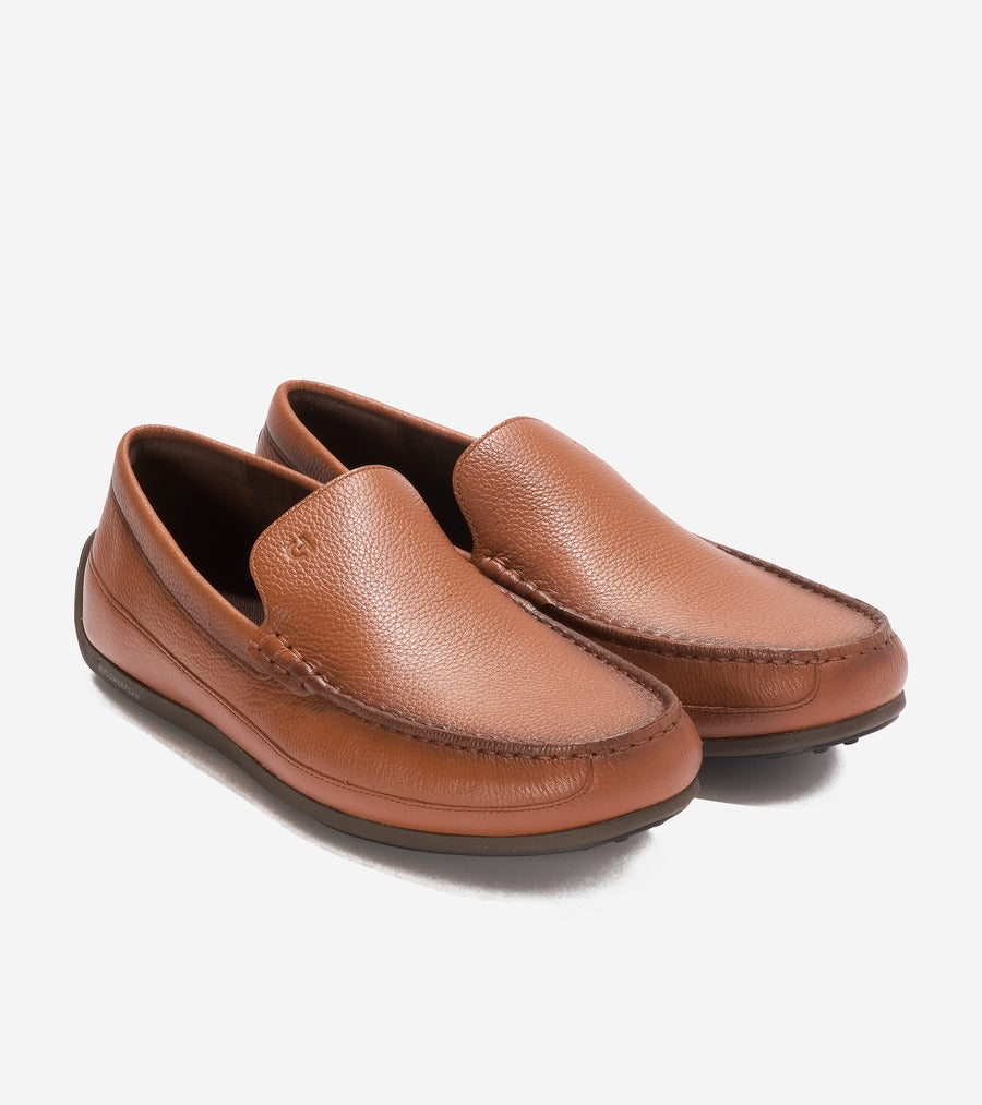 コール ハーン COLE HAAN ヒル グランド ベネチアンドライビングローファー mens （CHブリティッシュタン/CHジャバ/ブラック） CHブリティッシュタン/CHジャバ/ブラック