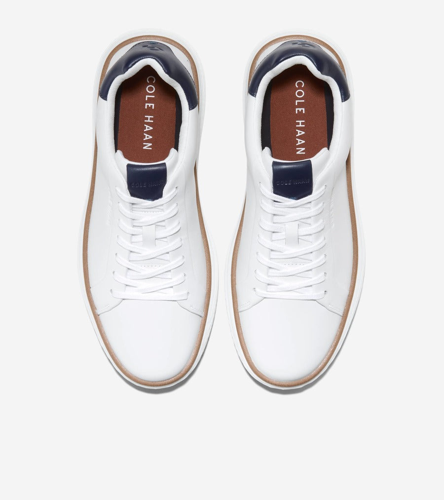 コール ハーン COLE HAAN グランドプロ コート スカイウィーブ mens （オプティックホワイト/CHミッドナイトムーン/ホワイト） オプティックホワイト/CHミッドナイトムーン/ホワイト