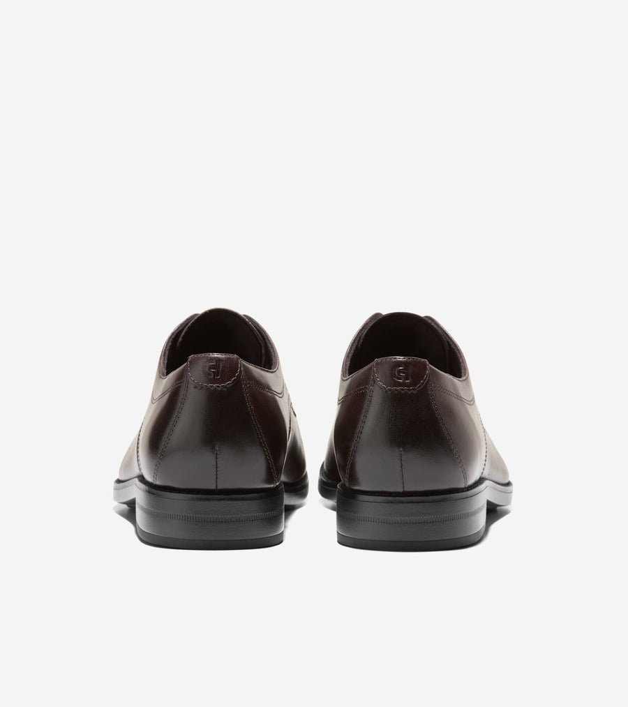 コール ハーン COLE HAAN ハーモン グランド キャップトゥオックスフォード mens （CHダークチョコレート/ブラック ウォーターレジスタント） CHダークチョコレート/ブラック ウォーターレジスタント