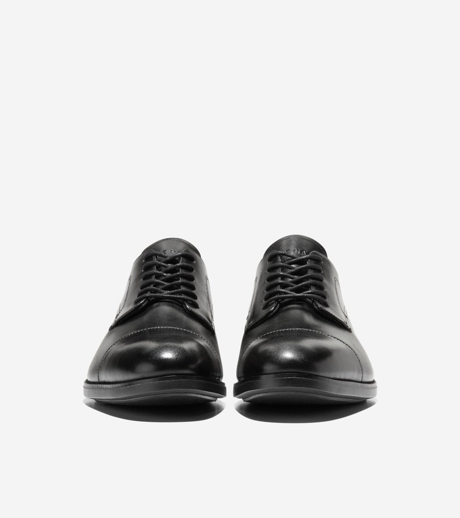 コール ハーン COLE HAAN ハーモン グランド キャップトゥオックスフォード mens （ブラック/ブラック ウォーターレジスタント） ブラック/ブラック ウォーターレジスタント