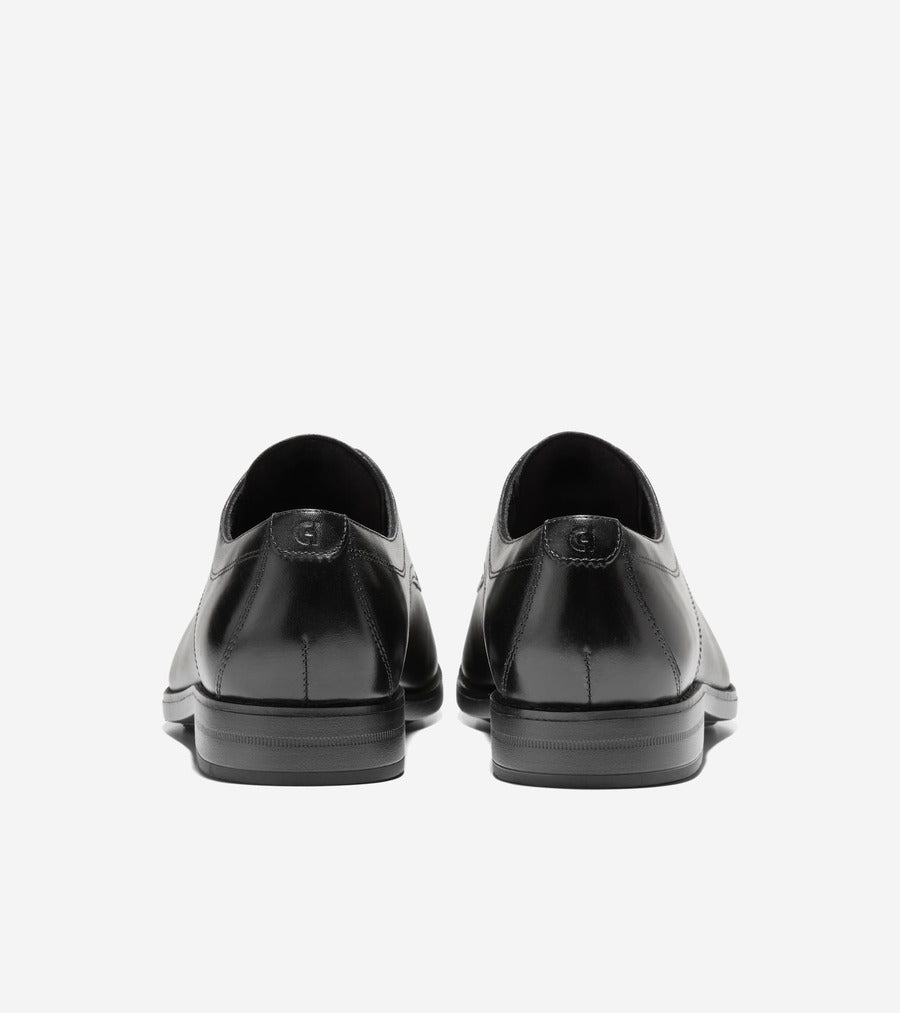 コール ハーン COLE HAAN ハーモン グランド キャップトゥオックスフォード mens （ブラック/ブラック ウォーターレジスタント） ブラック/ブラック ウォーターレジスタント