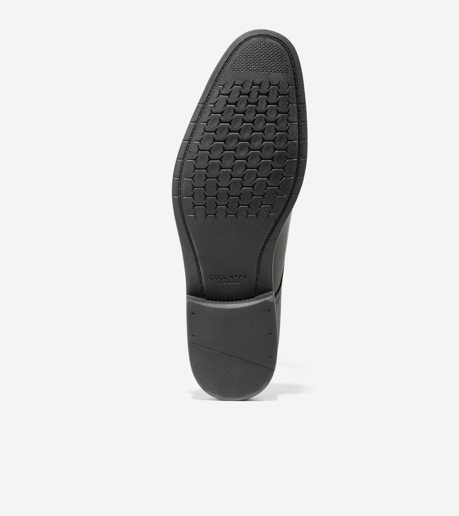 コール ハーン COLE HAAN ハーモン グランド キャップトゥオックスフォード mens （ブラック/ブラック ウォーターレジスタント） ブラック/ブラック ウォーターレジスタント