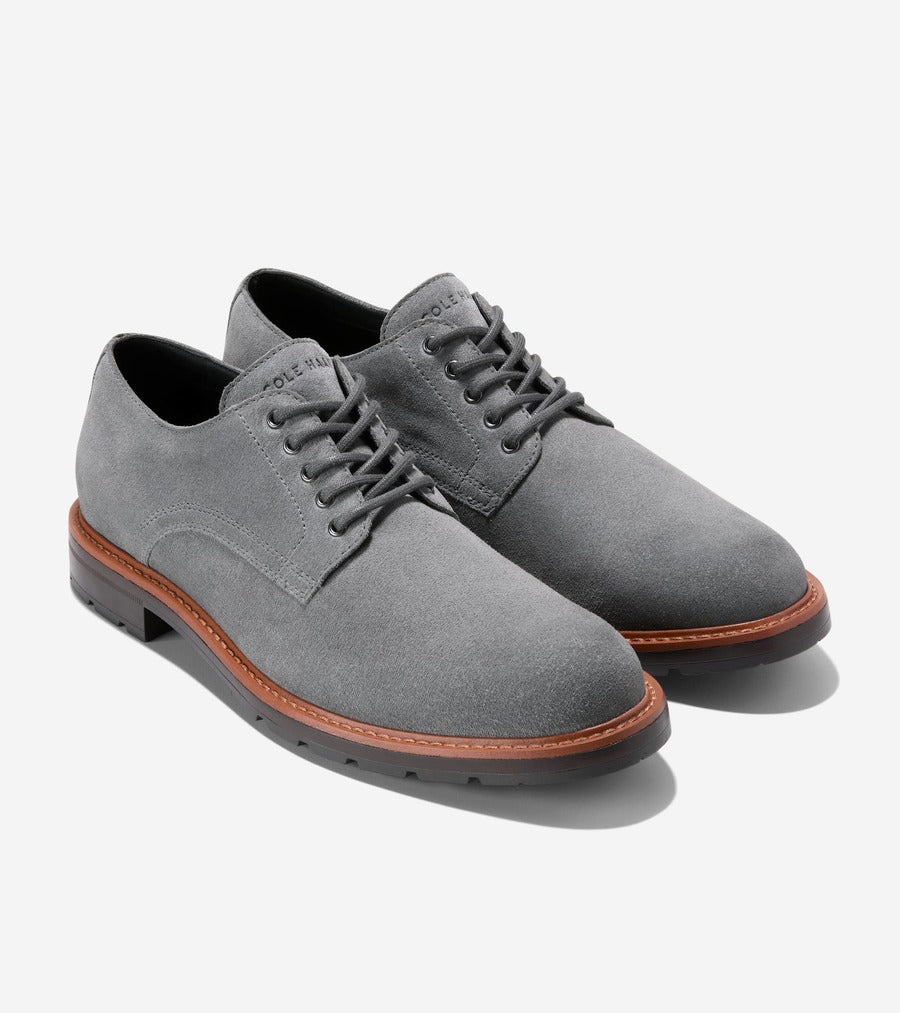 コール ハーン COLE HAAN チェンバレン グランド プレーントゥ オックスフォード mens （クワイエットシェード スエード/ダークブラウン） クワイエットシェード スエード/ダークブラウン
