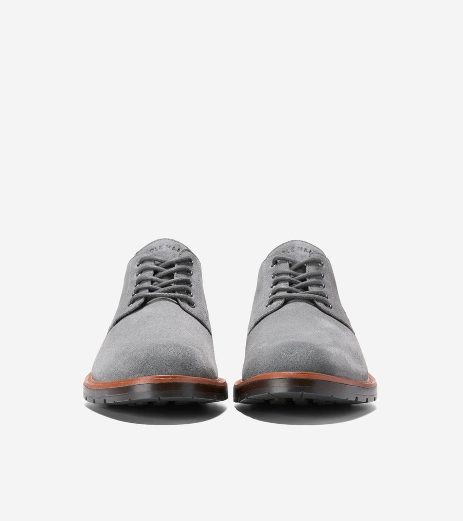 コール ハーン COLE HAAN チェンバレン グランド プレーントゥ オックスフォード mens （クワイエットシェード スエード/ダークブラウン） クワイエットシェード スエード/ダークブラウン