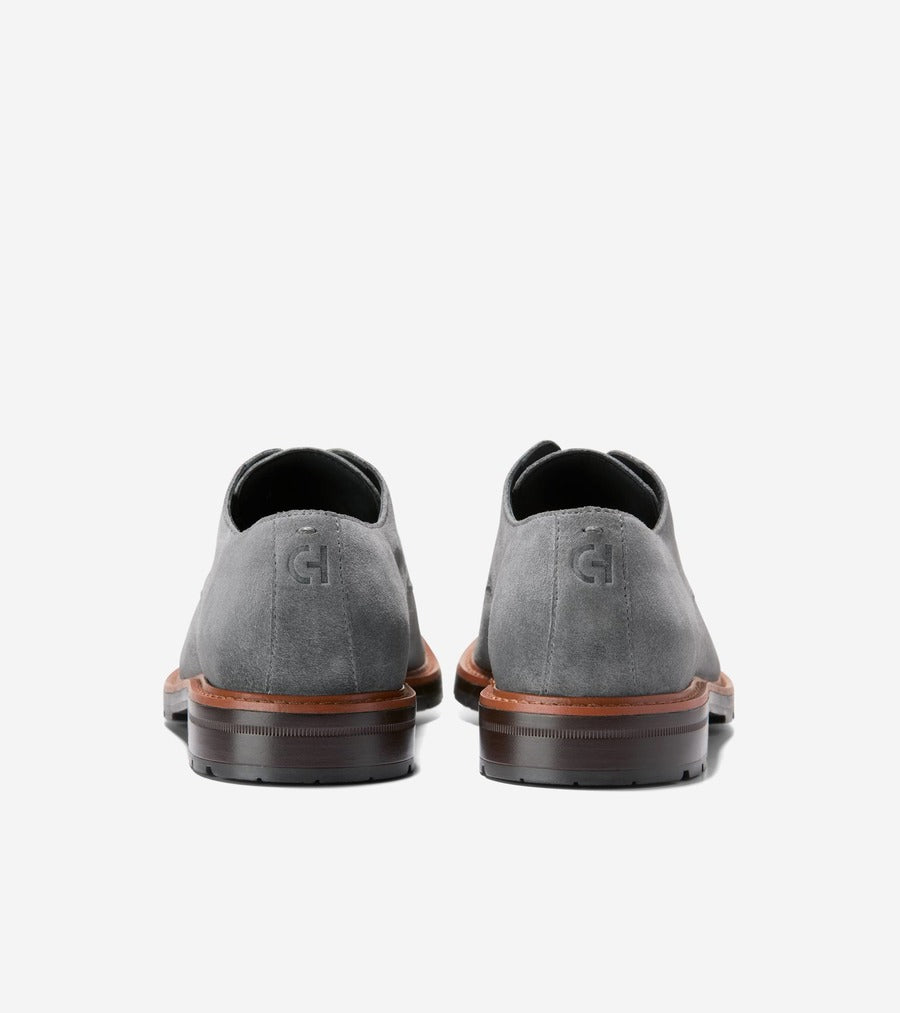 コール ハーン COLE HAAN チェンバレン グランド プレーントゥ オックスフォード mens （クワイエットシェード スエード/ダークブラウン） クワイエットシェード スエード/ダークブラウン