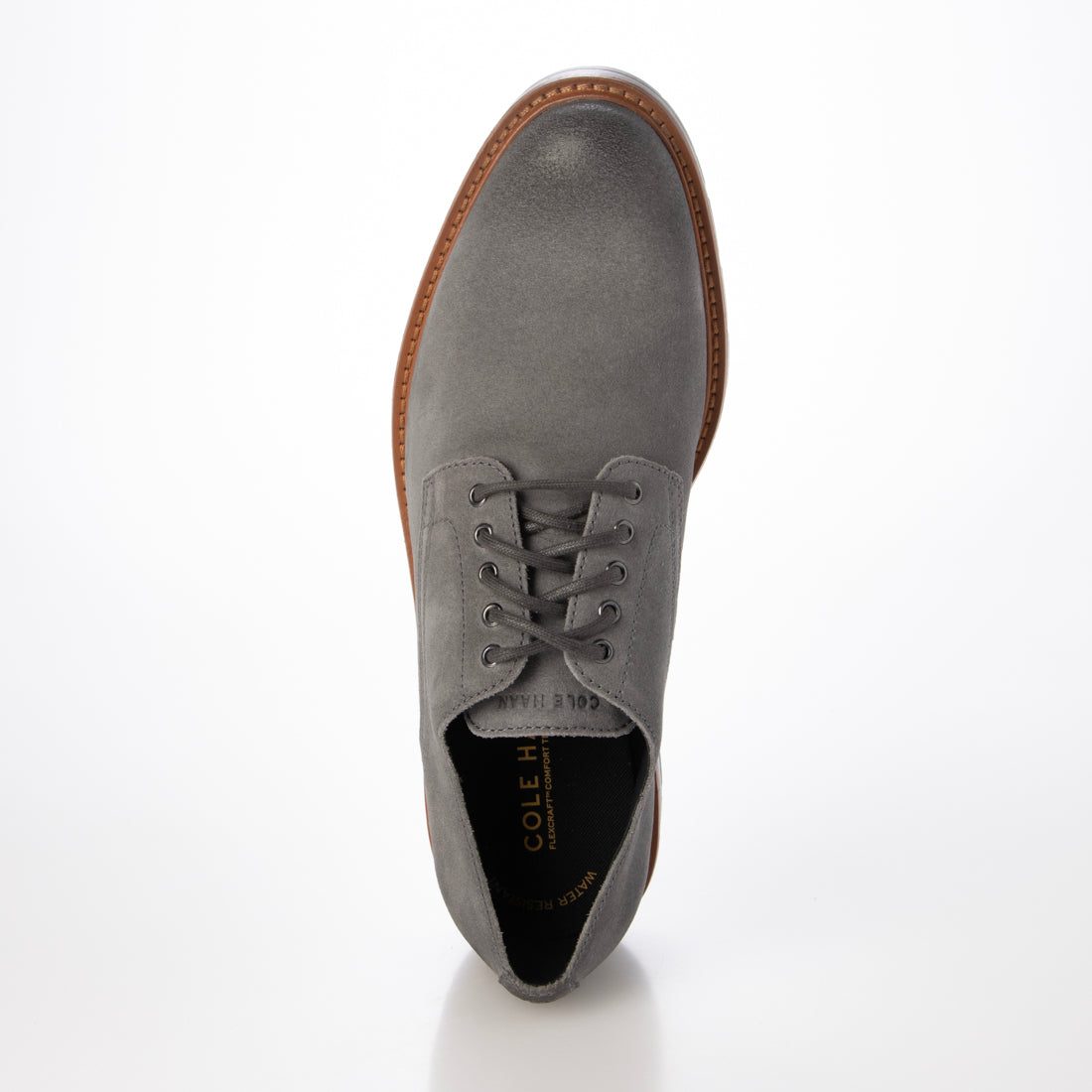 コール ハーン COLE HAAN チェンバレン グランド プレーントゥ オックスフォード mens （クワイエットシェード スエード/ダークブラウン） クワイエットシェード スエード/ダークブラウン