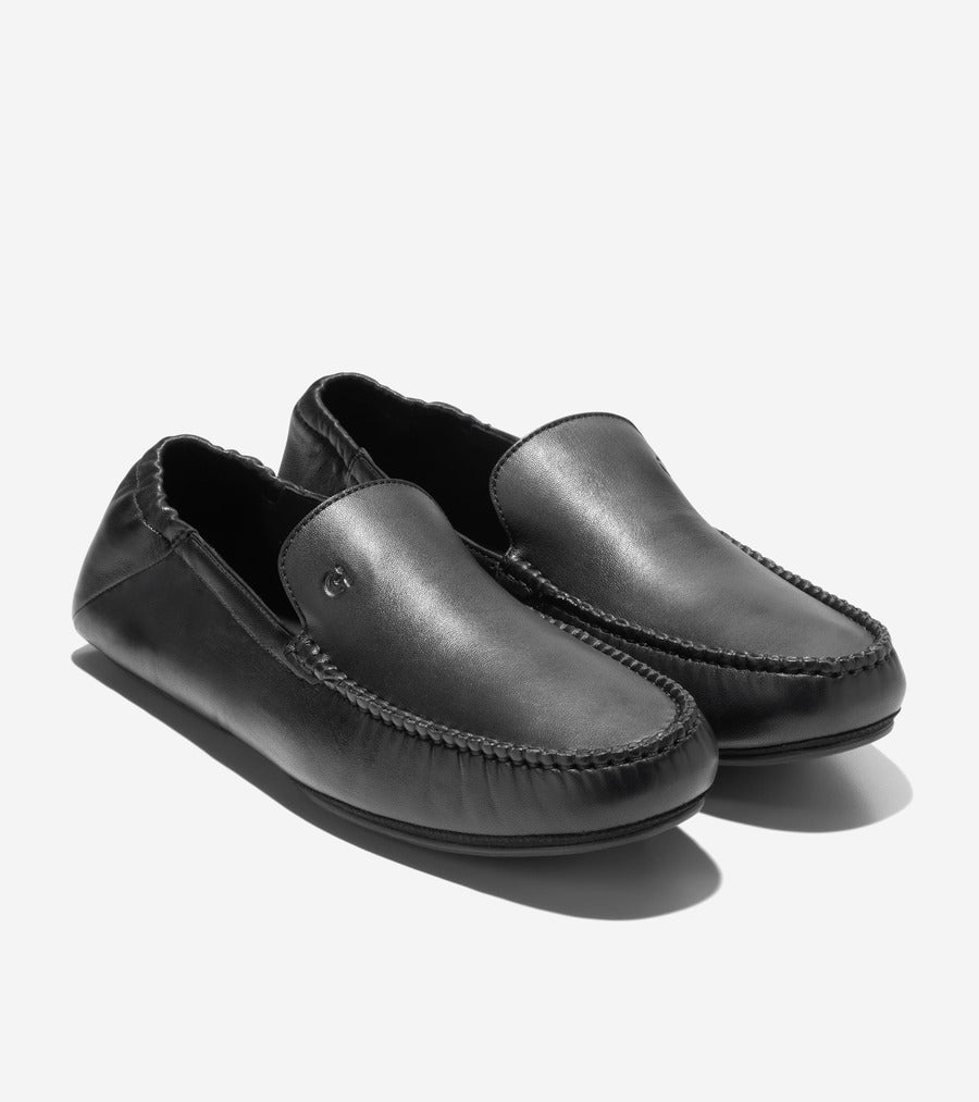 コール ハーン COLE HAAN ジェントルマンズ トラベル スリッパー mens （ブラック/ブラック） ブラック/ブラック