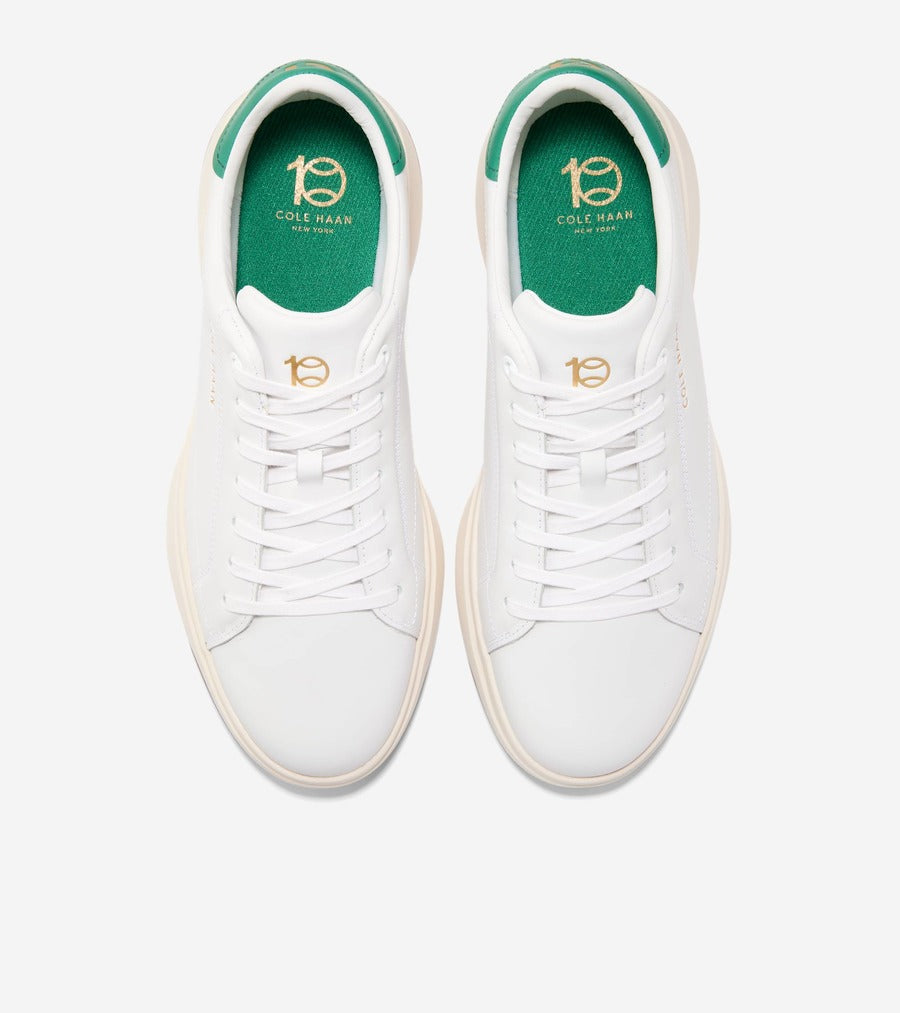 コール ハーン COLE HAAN グランドプロ テニス 2.0 mens （オプティックホワイト/グリーンジャケット/アイボリー） オプティックホワイト/グリーンジャケット/アイボリー