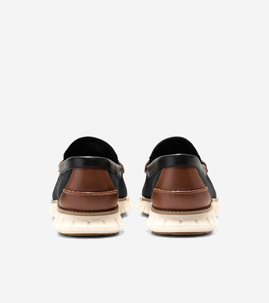 コール ハーン COLE HAAN ゼログランド リマスタード スティッチライト ローファー mens （ブラック/ブリティッシュタン/アイボリー） ブラック/ブリティッシュタン/アイボリー