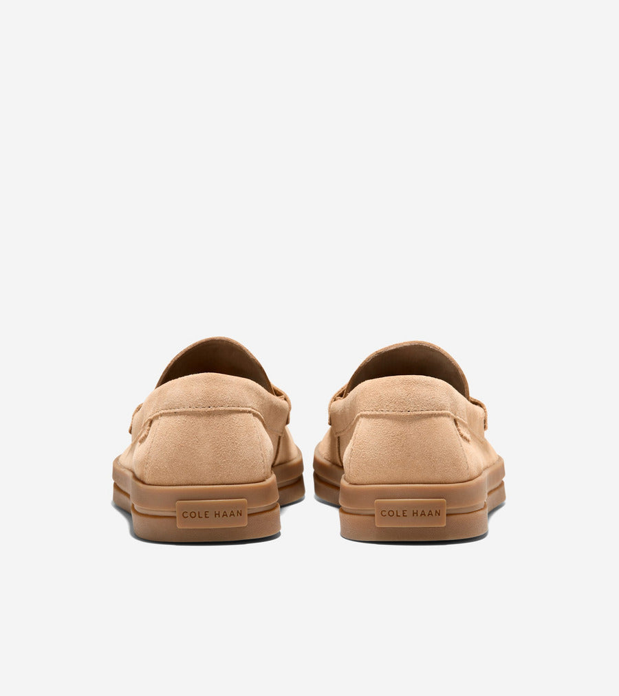 コール ハーン COLE HAAN ピンチ ロングウィークエンダー ペニー ローファー mens （CHバクホウィート スエード/ガム） CHバクホウィート スエード/ガム