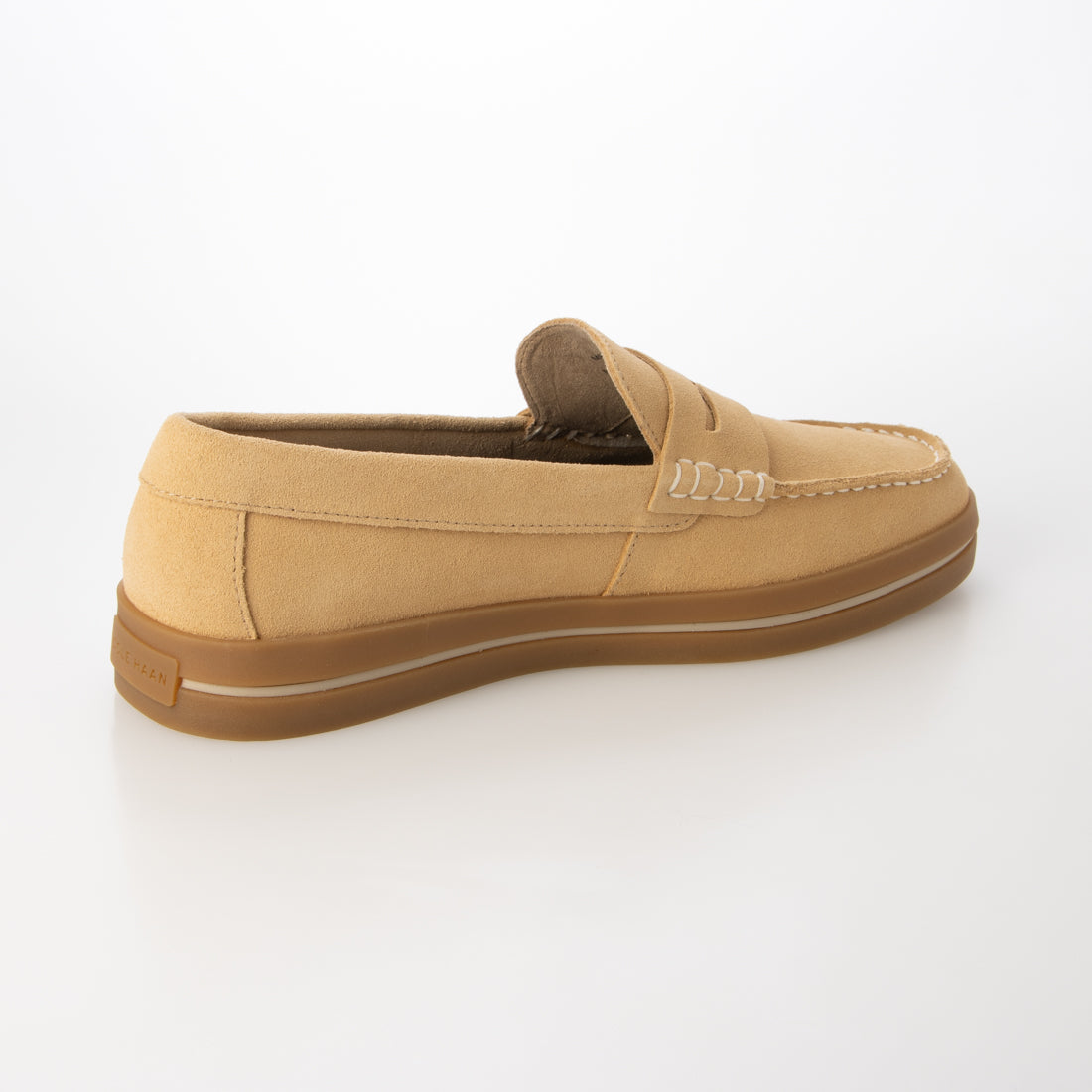 コール ハーン COLE HAAN ピンチ ロングウィークエンダー ペニー ローファー mens （CHバクホウィート スエード/ガム） CHバクホウィート スエード/ガム