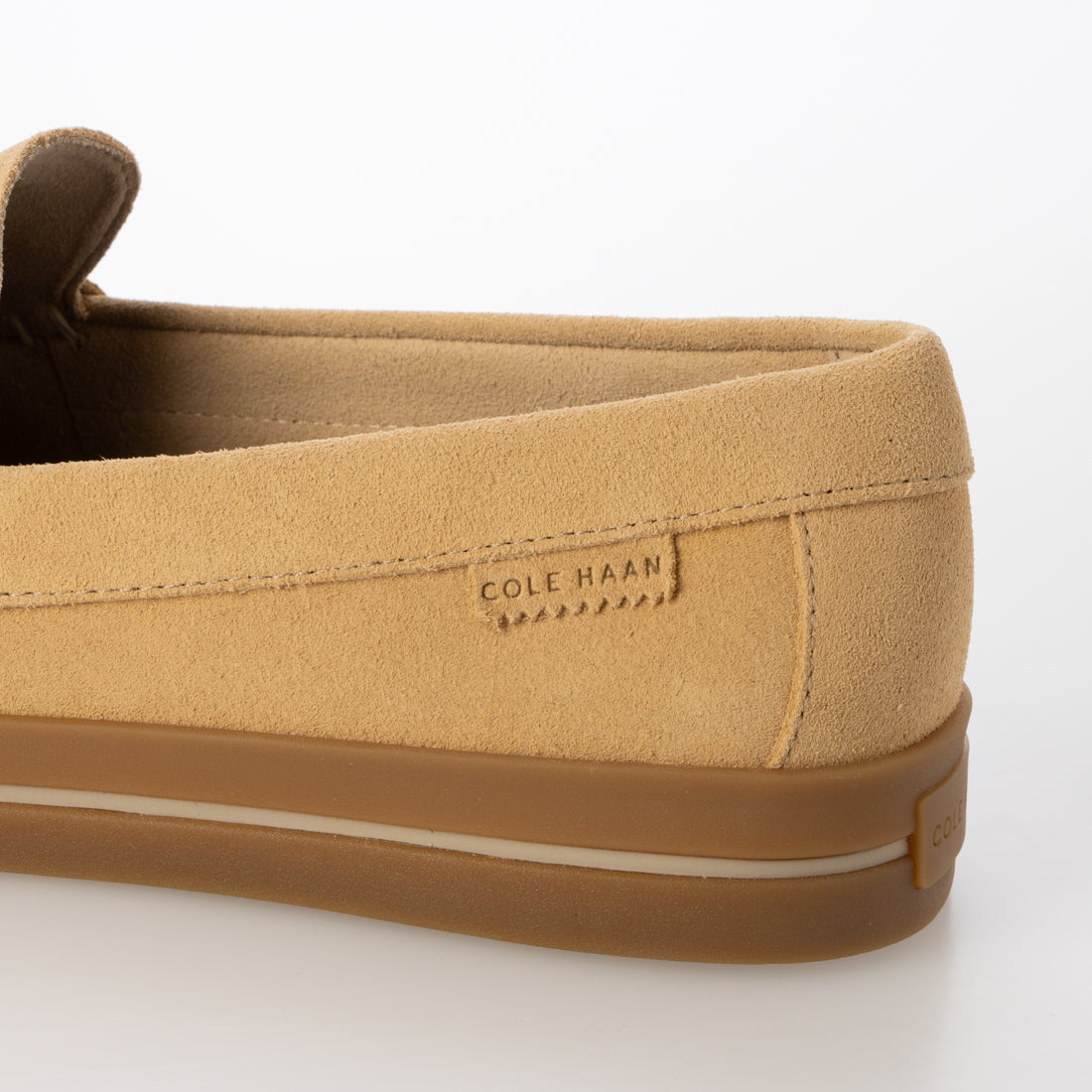 コール ハーン COLE HAAN ピンチ ロングウィークエンダー ペニー ローファー mens （CHバクホウィート スエード/ガム） CHバクホウィート スエード/ガム