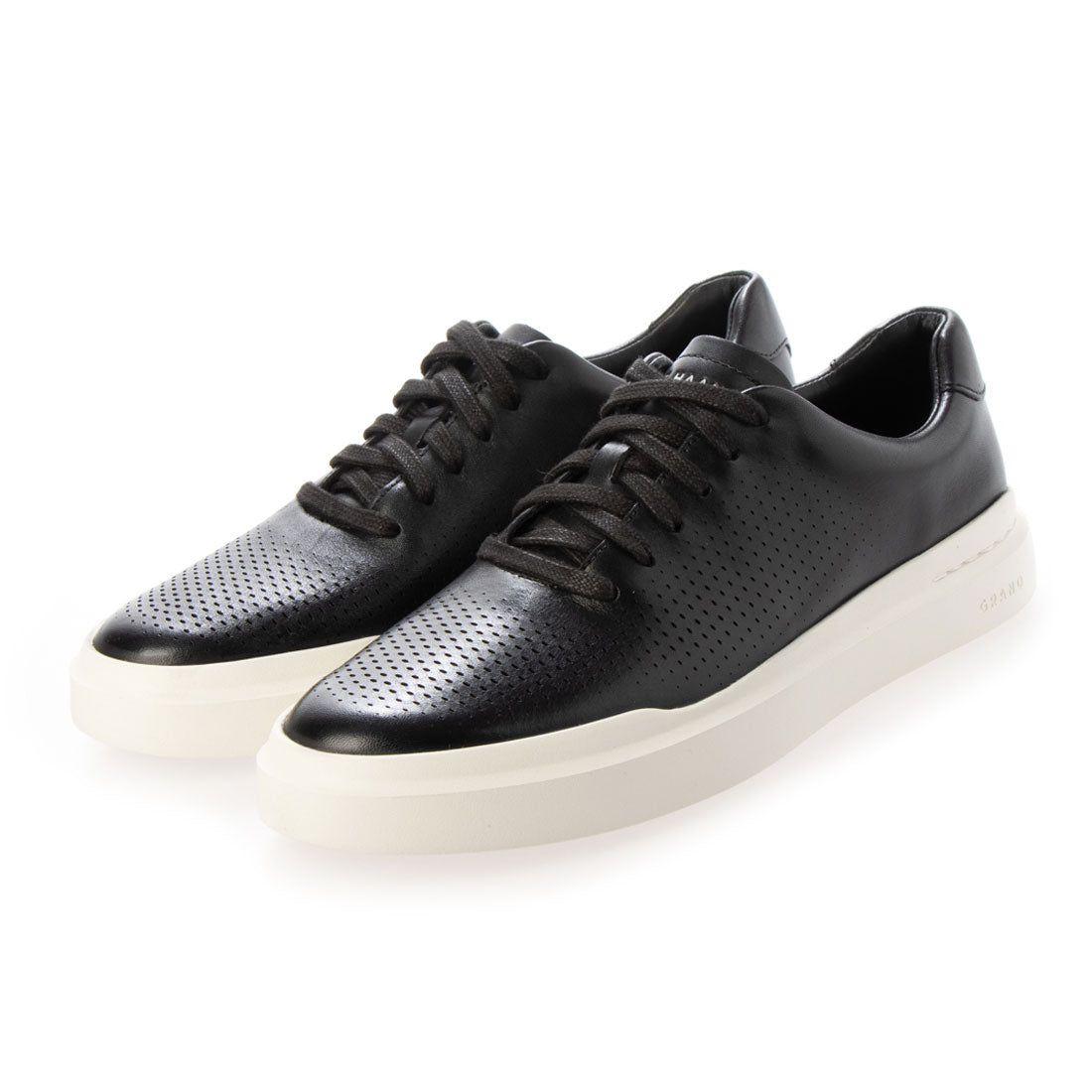 コール ハーン COLE HAAN グランドプロ レーザー カット スニーカー mens,ブラック