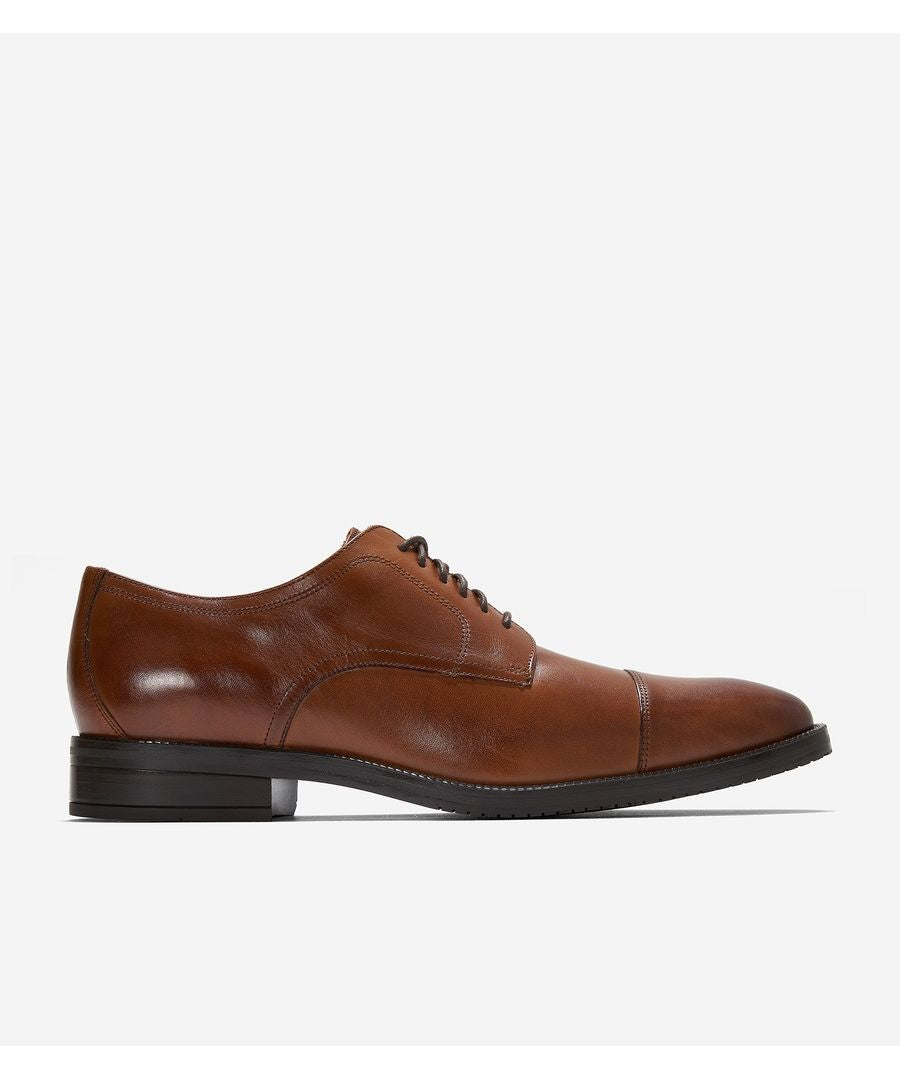 コール ハーン COLE HAAN モダンエッセンシャル キャップトゥ オックスフォード mens,ブリティッシュ タン