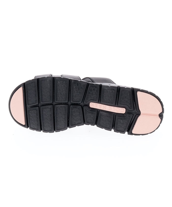 コール ハーン COLE HAAN ZG SLOTTED SLIDE:BLACK/BLACK （BLACK/BLACK） BLACK/BLACK