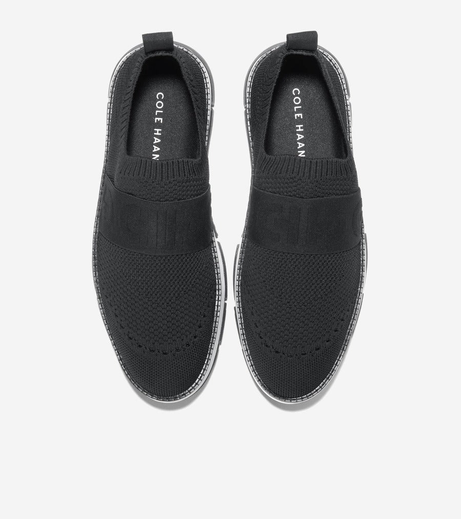 コール ハーン COLE HAAN ゼログランド レラ スティッチライト スリッポン スニーカー womens （ブラック ニット / ホワイト） ブラック ニット / ホワイト