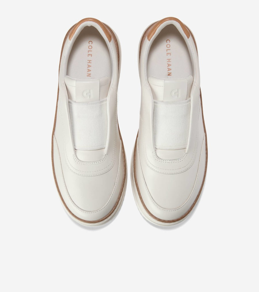コール ハーン COLE HAAN グランドプロ マックスフィールド スリッポン スニーカー womens （アイボリー / ビスケット / アイボリー） アイボリー / ビスケット / アイボリー