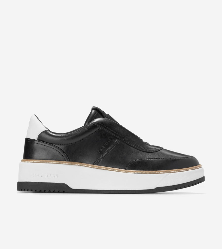 コール ハーン COLE HAAN グランドプロ マックスフィールド スリッポン スニーカー womens （ブラック / ホワイト - ブラック） ブラック / ホワイト - ブラック