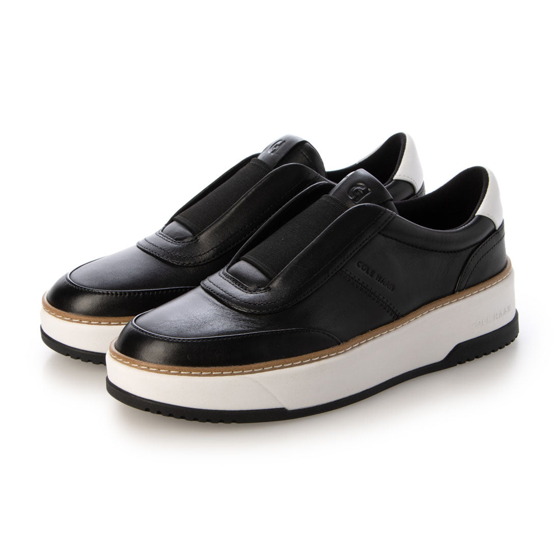 コール ハーン COLE HAAN グランドプロ マックスフィールド スリッポン スニーカー womens （ブラック / ホワイト - ブラック） ブラック / ホワイト - ブラック