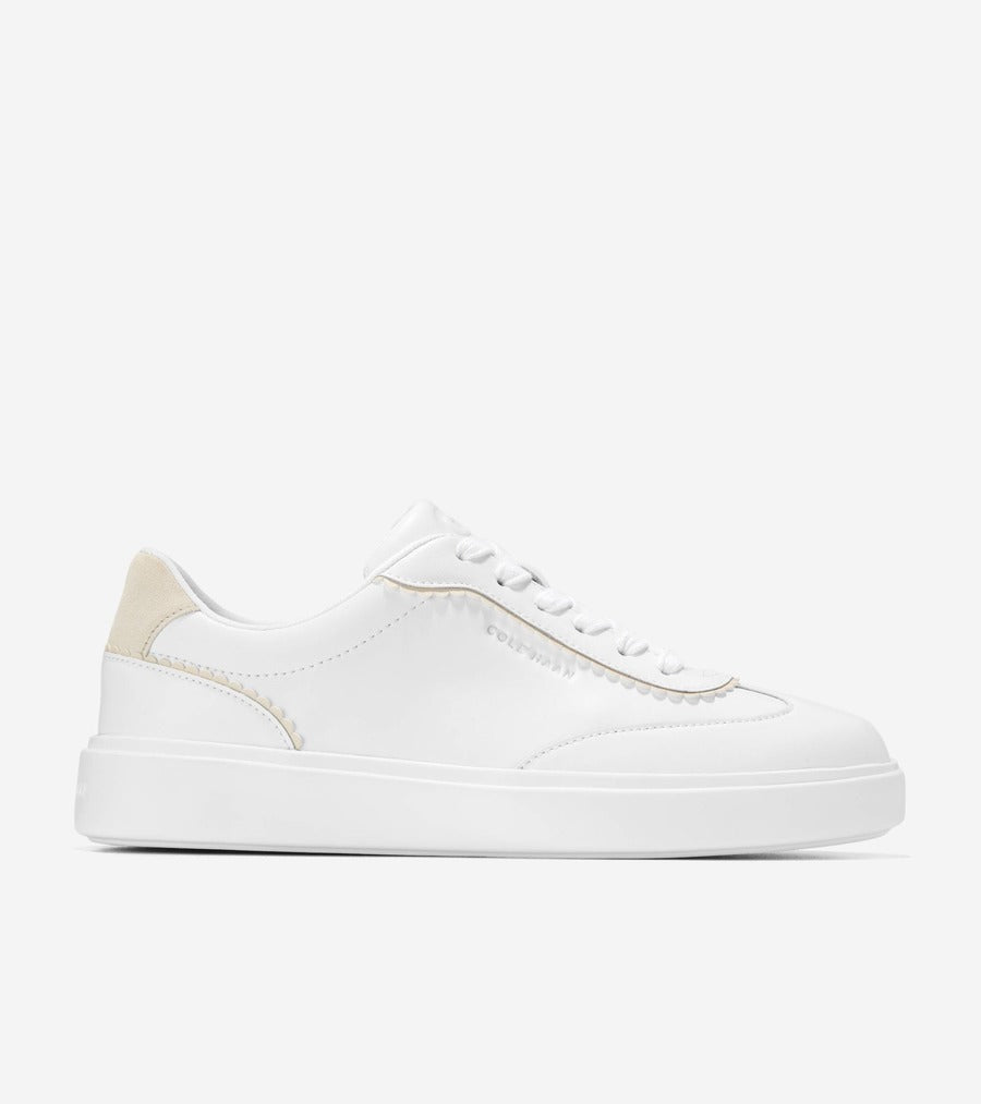 コール ハーン COLE HAAN グランド クロスコート アロウ スニーカー womens （ホワイト レザー / シルバー バーチ スエード） ホワイト レザー / シルバー バーチ スエード