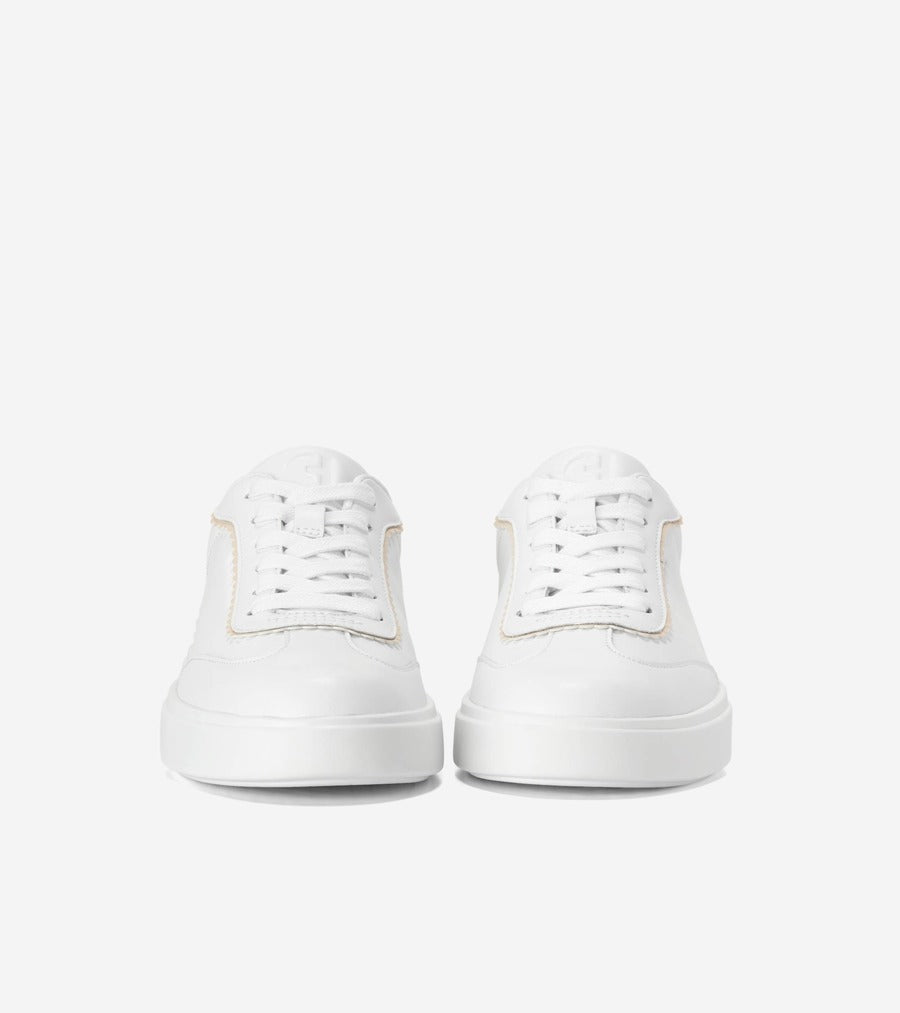 コール ハーン COLE HAAN グランド クロスコート アロウ スニーカー womens （ホワイト レザー / シルバー バーチ スエード） ホワイト レザー / シルバー バーチ スエード