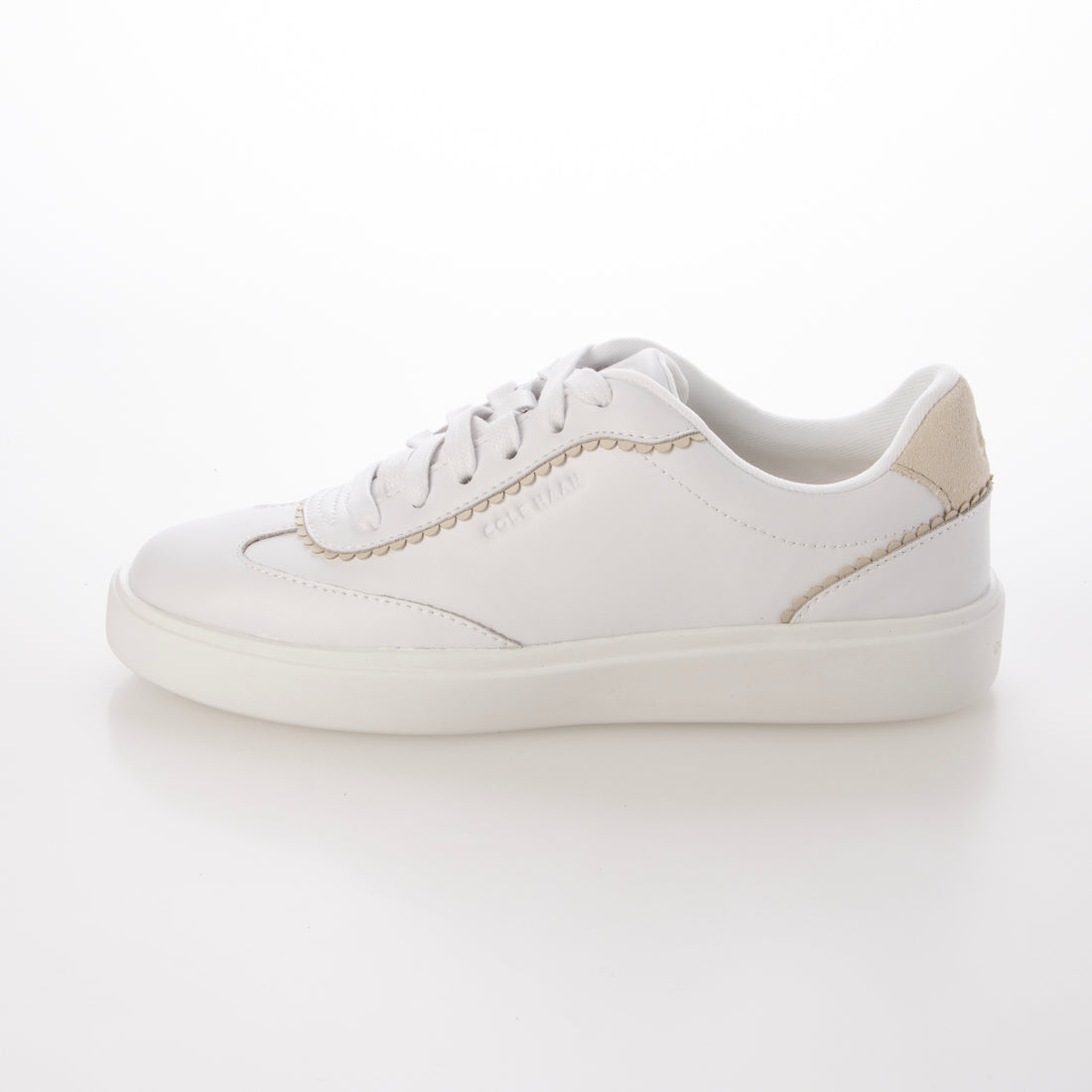 コール ハーン COLE HAAN グランド クロスコート アロウ スニーカー womens （ホワイト レザー / シルバー バーチ スエード） ホワイト レザー / シルバー バーチ スエード